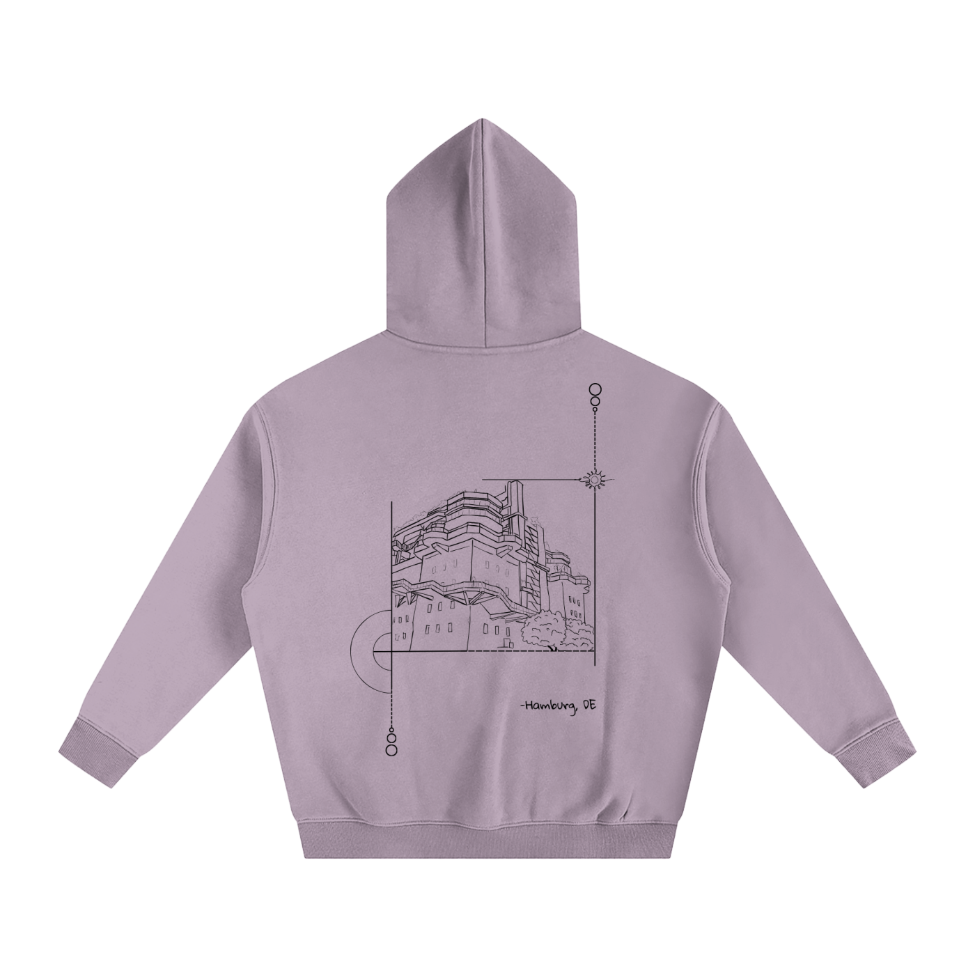 No. 03 - Oversize Fleeced Hoodie
