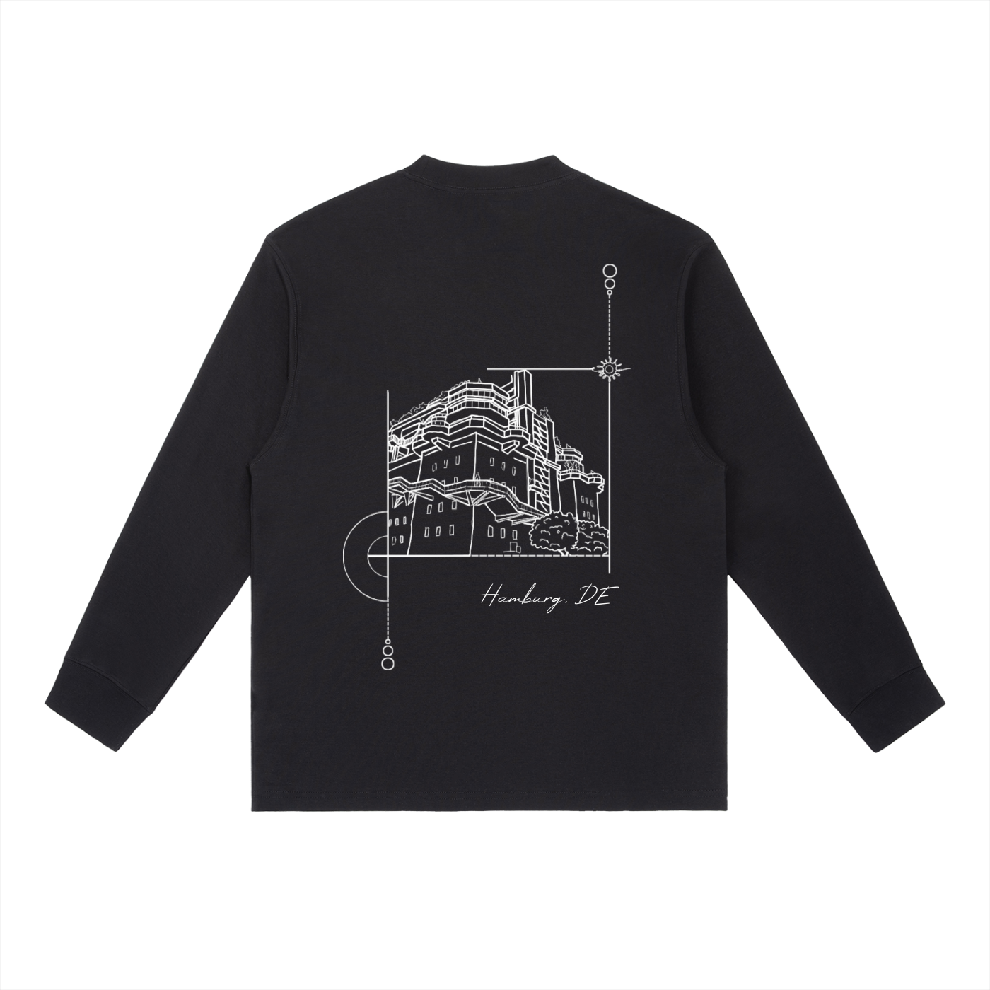 No. 03 - Crewneck Long-Sleeve T-Shirt