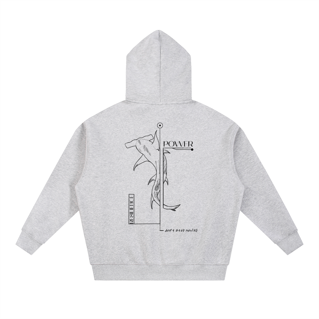 No. 08 - Oversized Zip-Up Hoodie