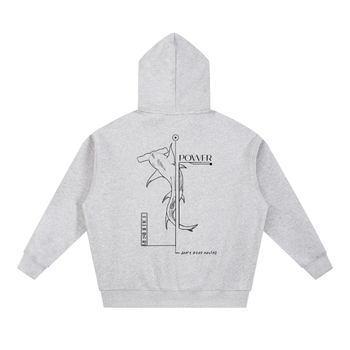 No. 08 - Oversized Zip-Up Hoodie