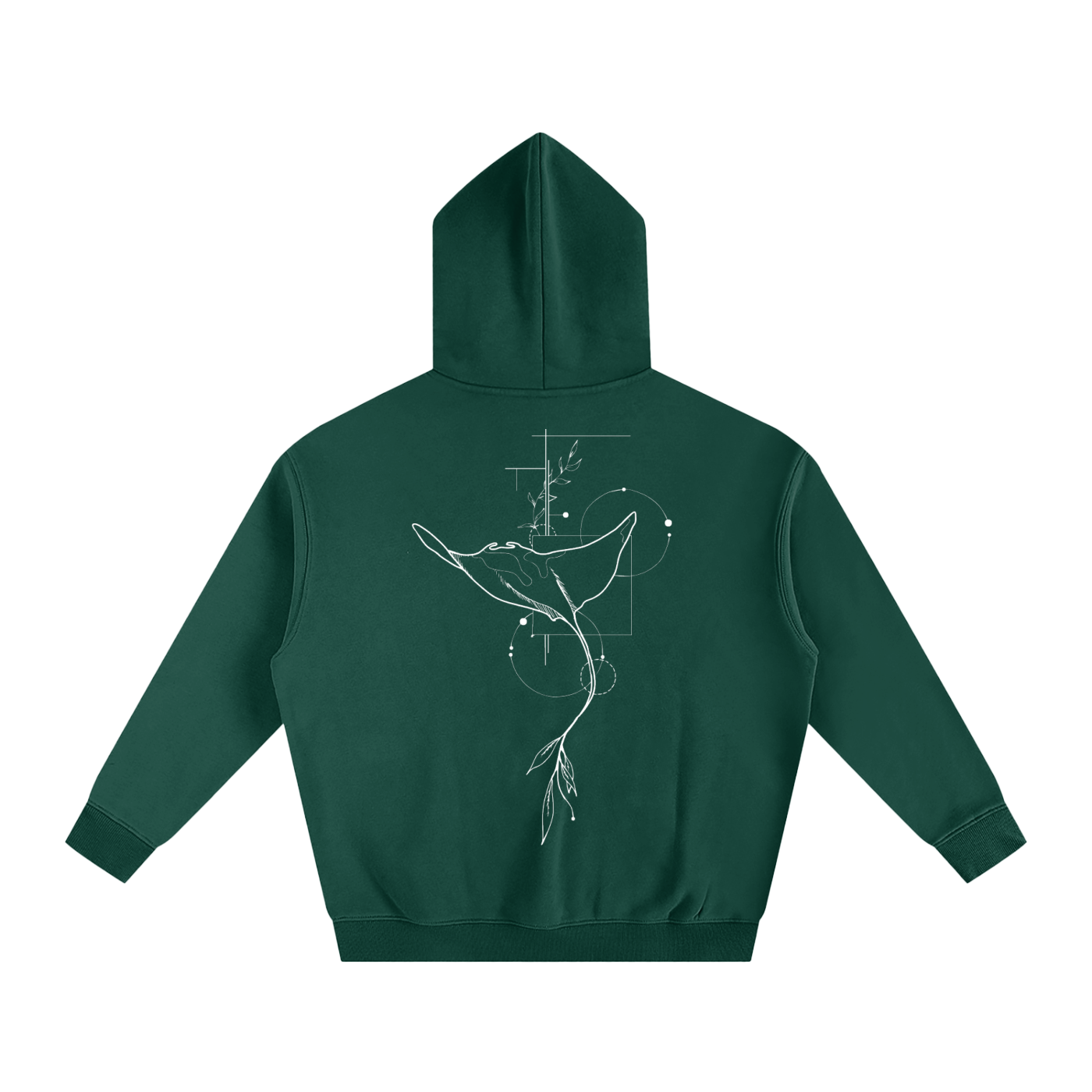 No. 02 - Oversize Fleeced Hoodie