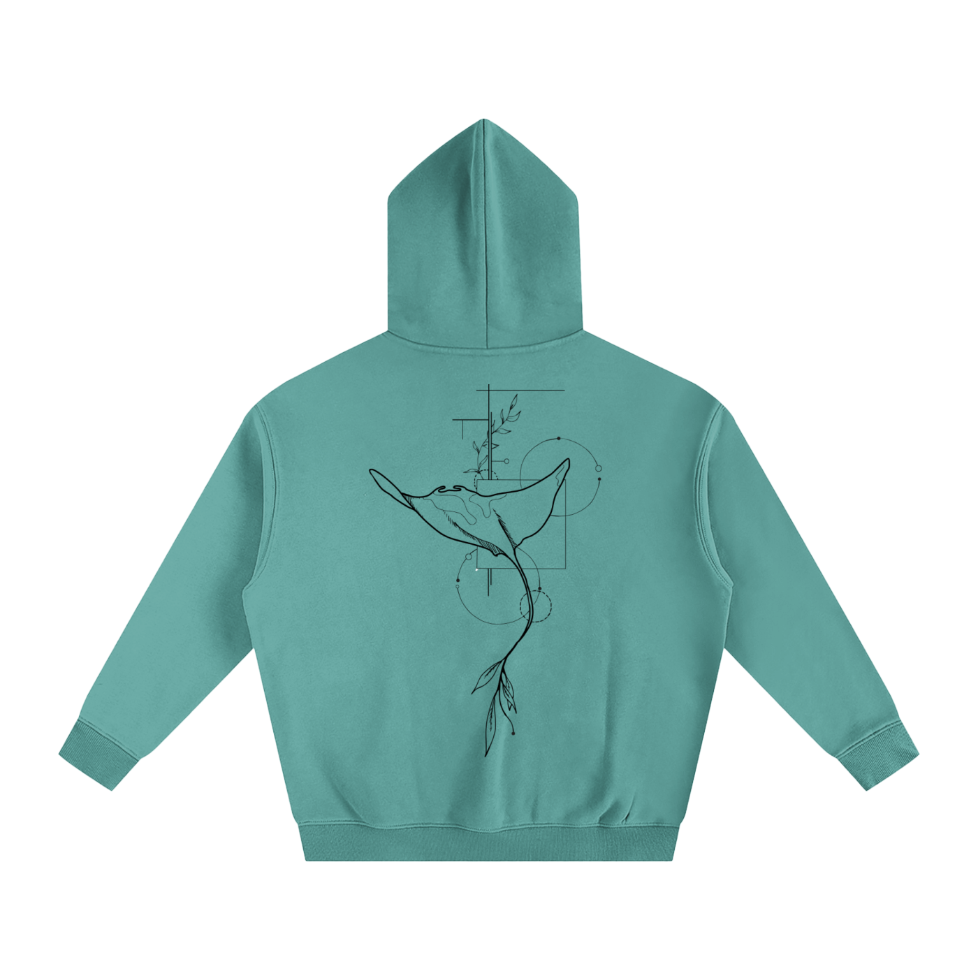 No. 02 - Oversize Fleeced Hoodie