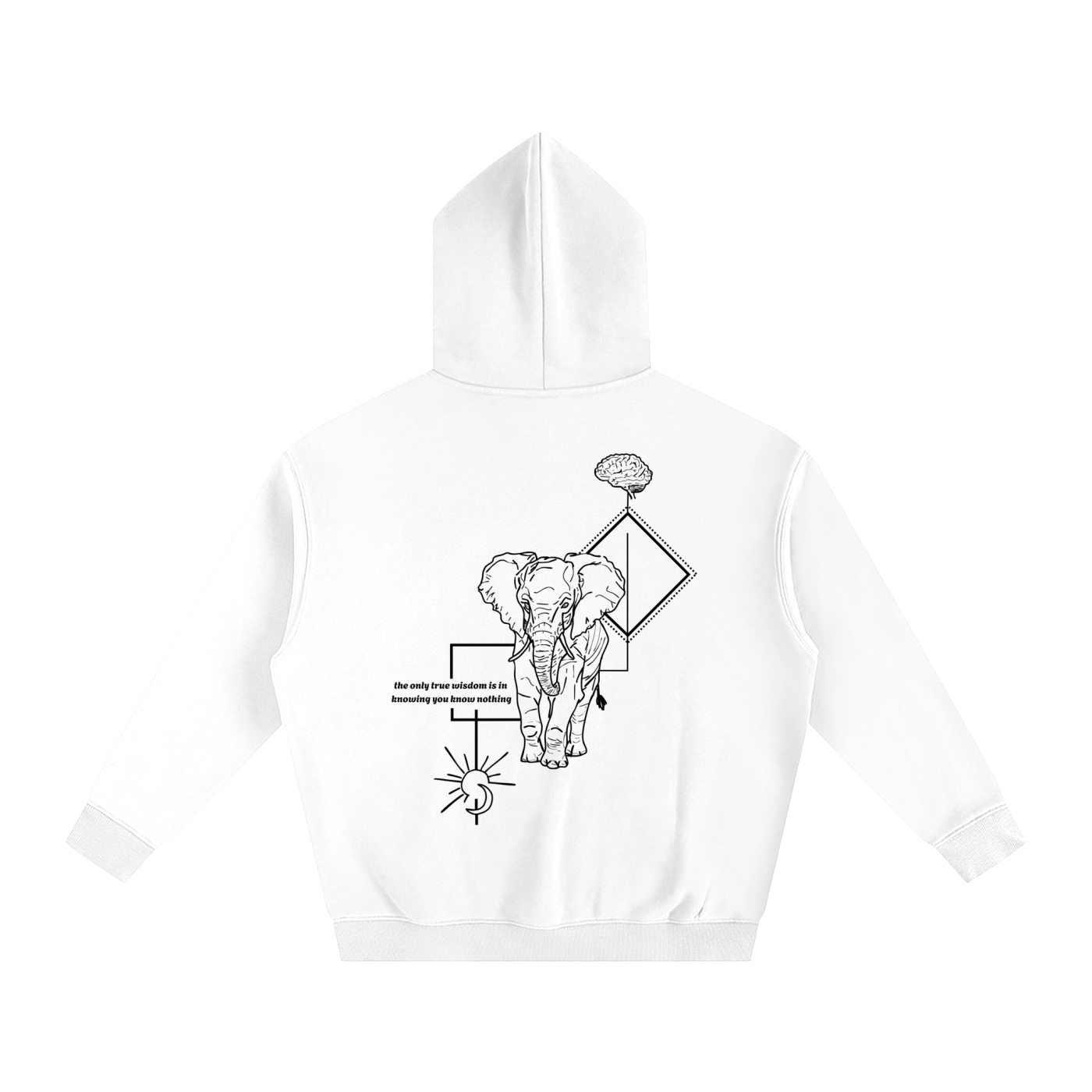 No. 04 - Oversize Fleeced Hoodie