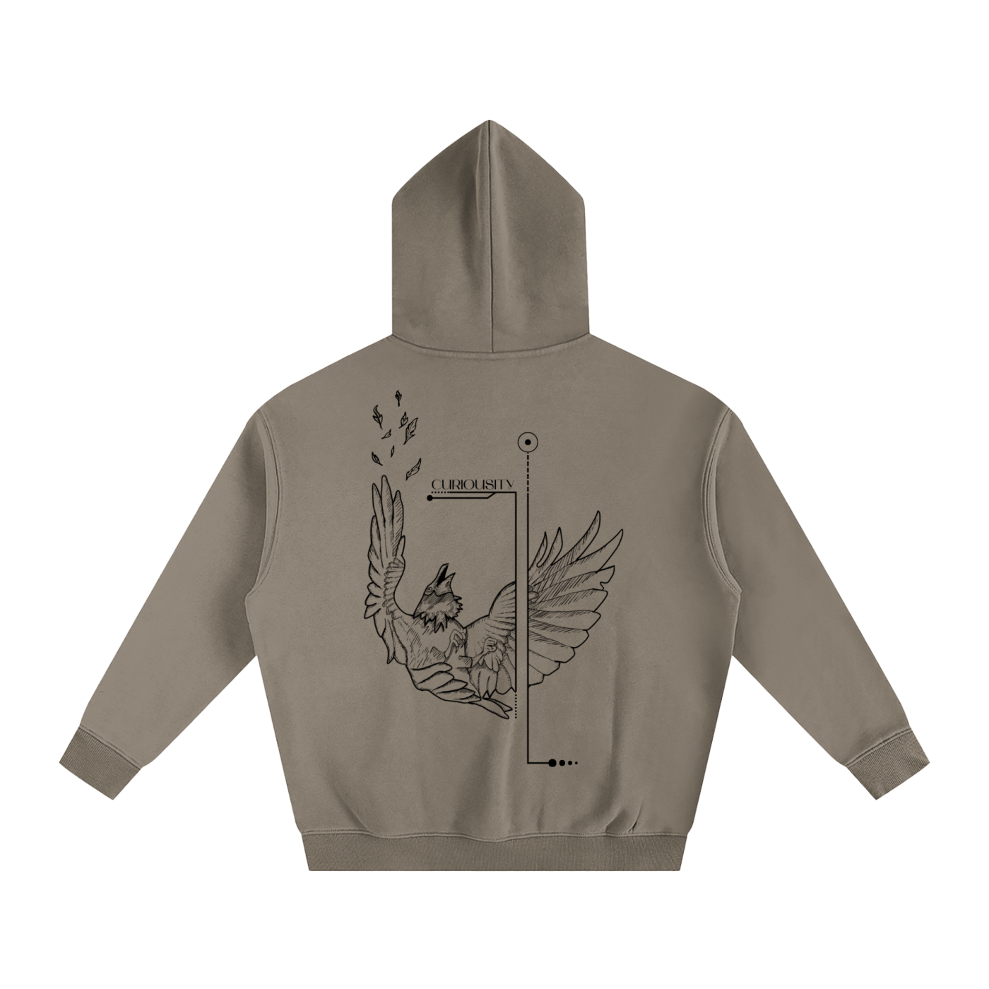 No. 09 - Oversize Fleeced Hoodie