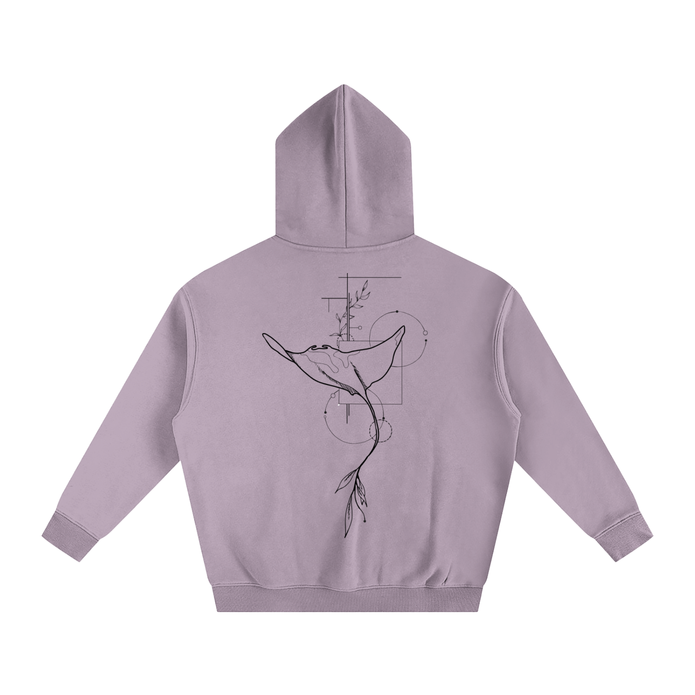 No. 02 - Oversize Fleeced Hoodie