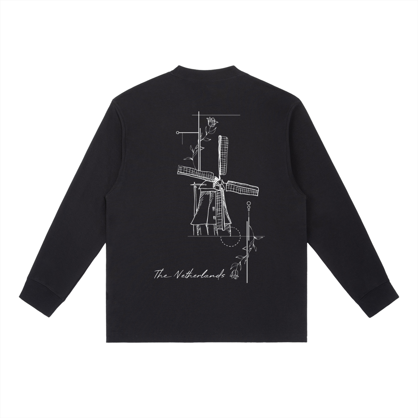 No. 10 - Crewneck Long-Sleeve T-Shirt