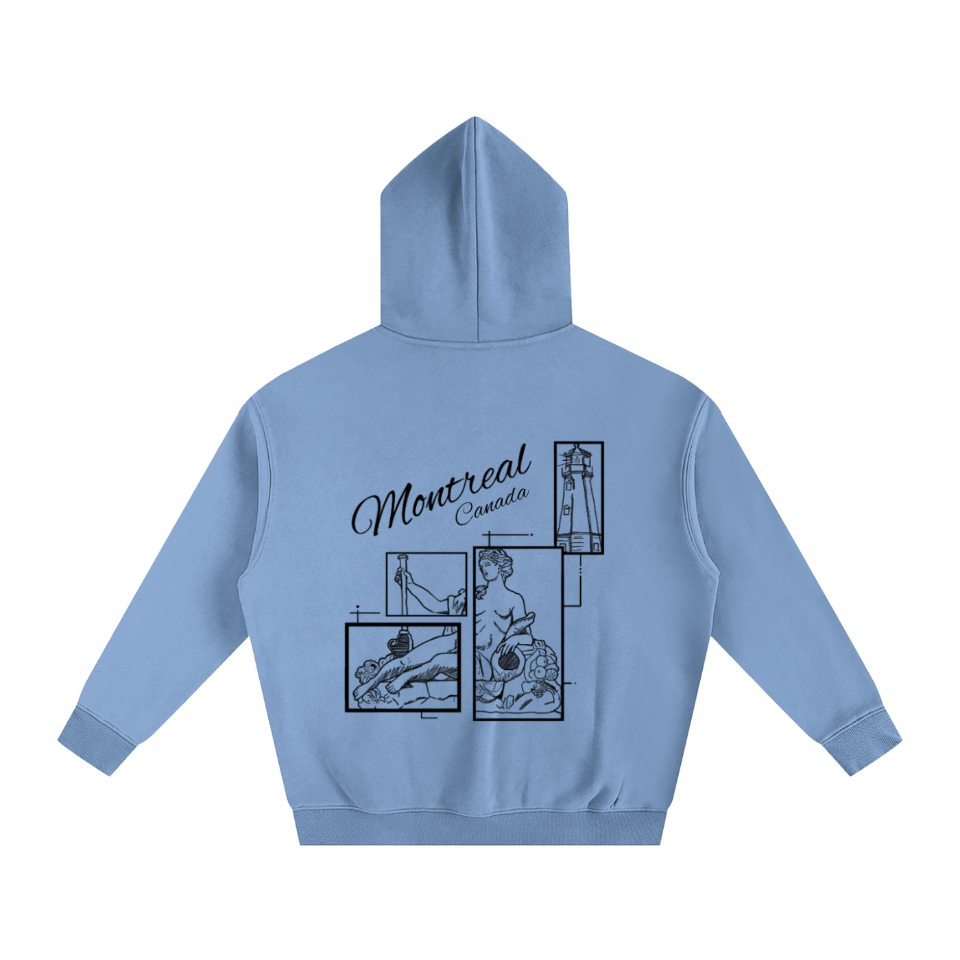 No. 21 - Oversize Fleeced Hoodie