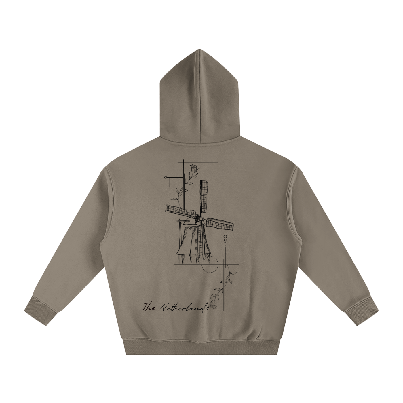No. 10 - Oversize Fleeced Hoodie