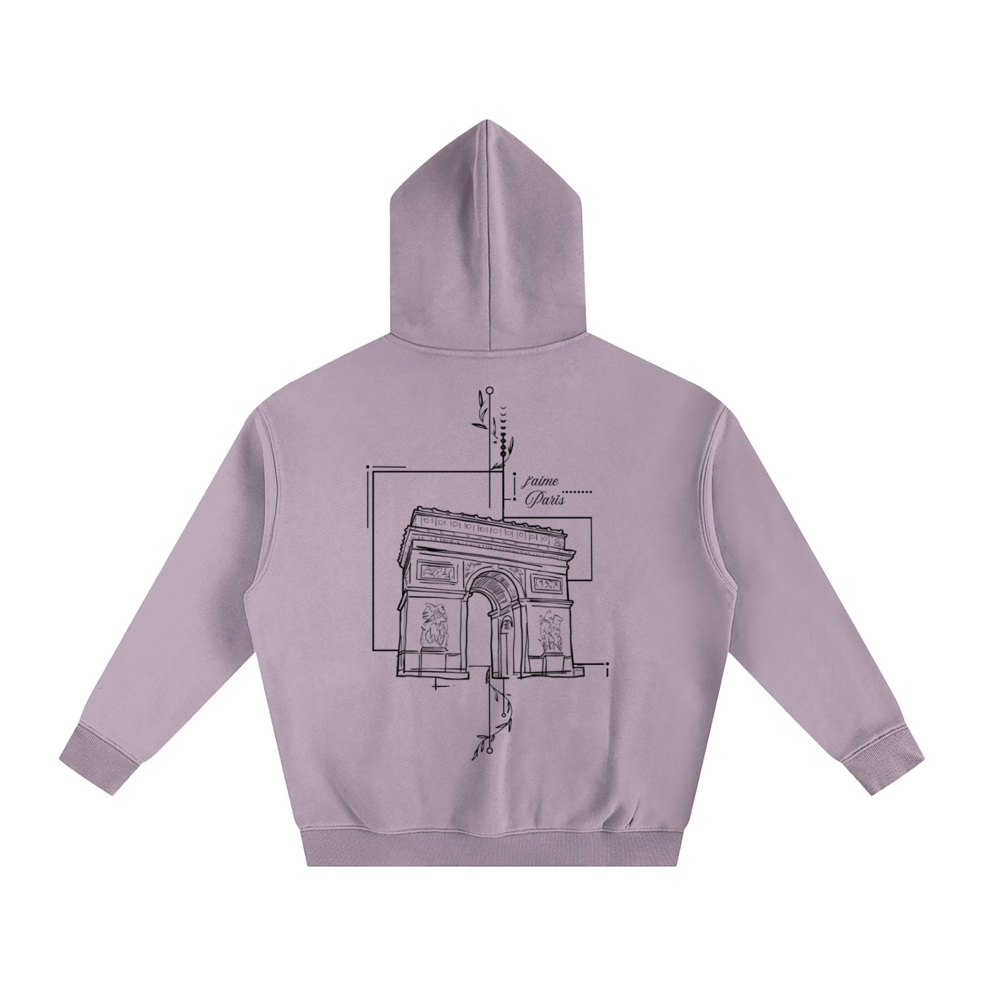 No. 11 - Oversize Fleeced Hoodie