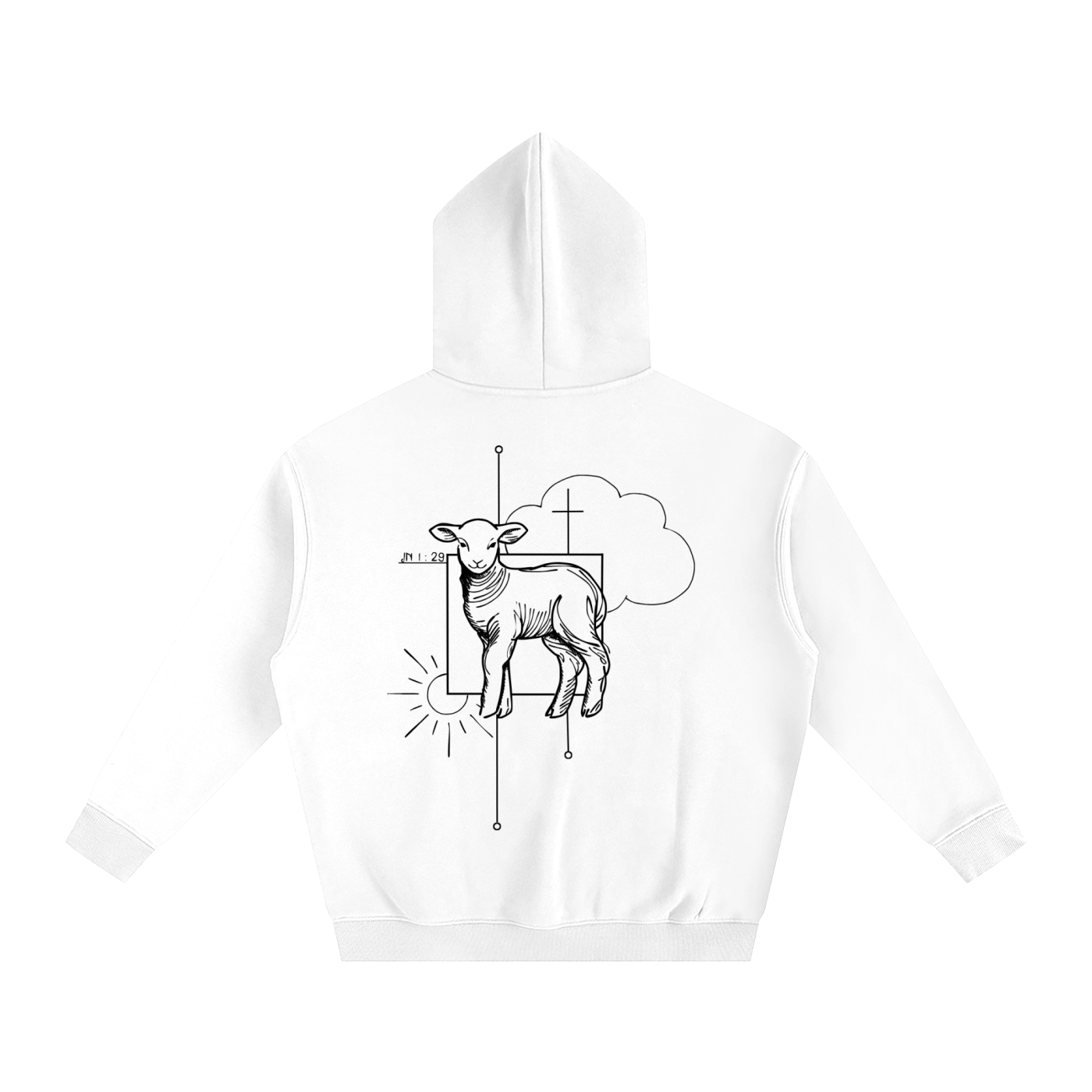 No. 12 - Oversize Fleeced Hoodie
