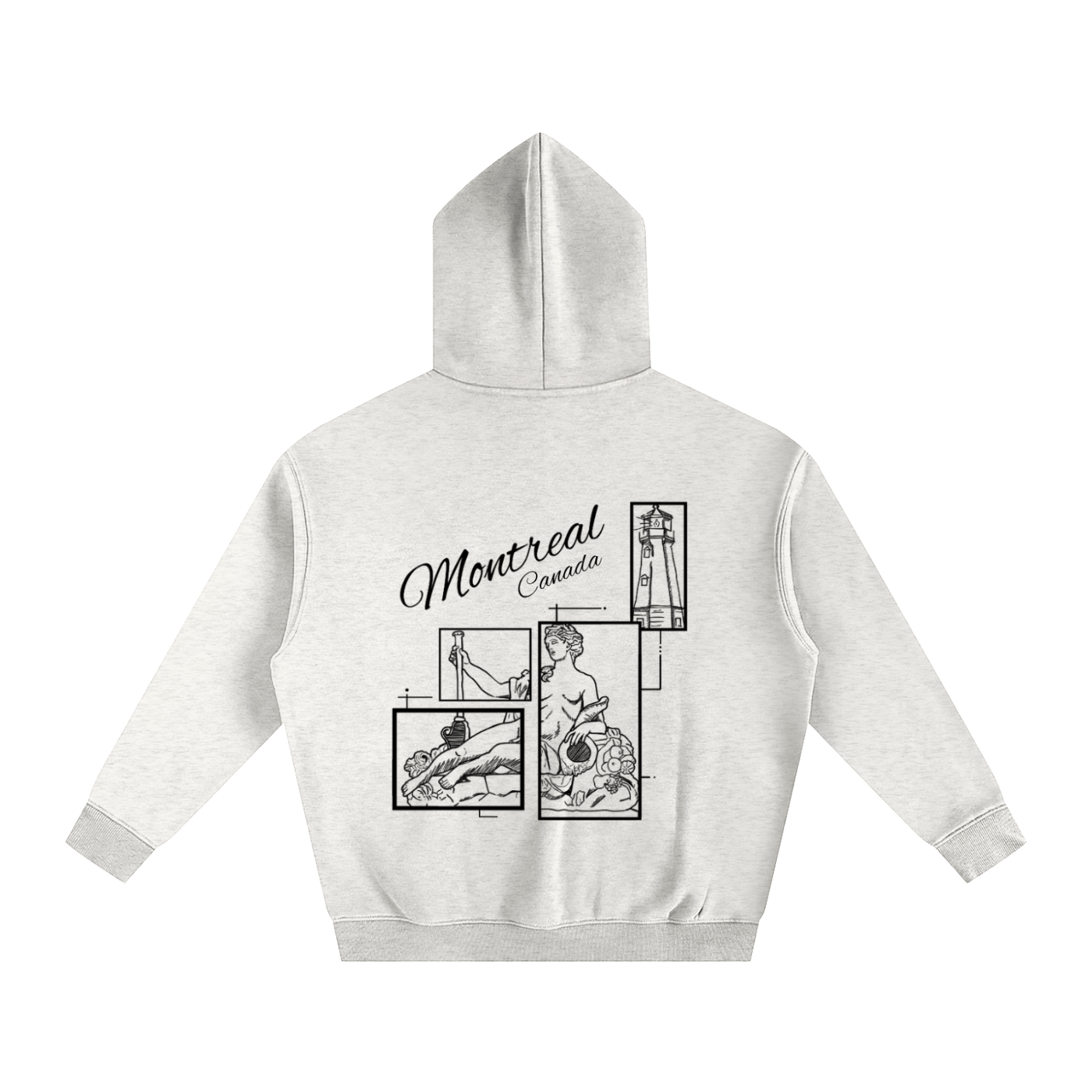 No. 21 - Oversize Fleeced Hoodie