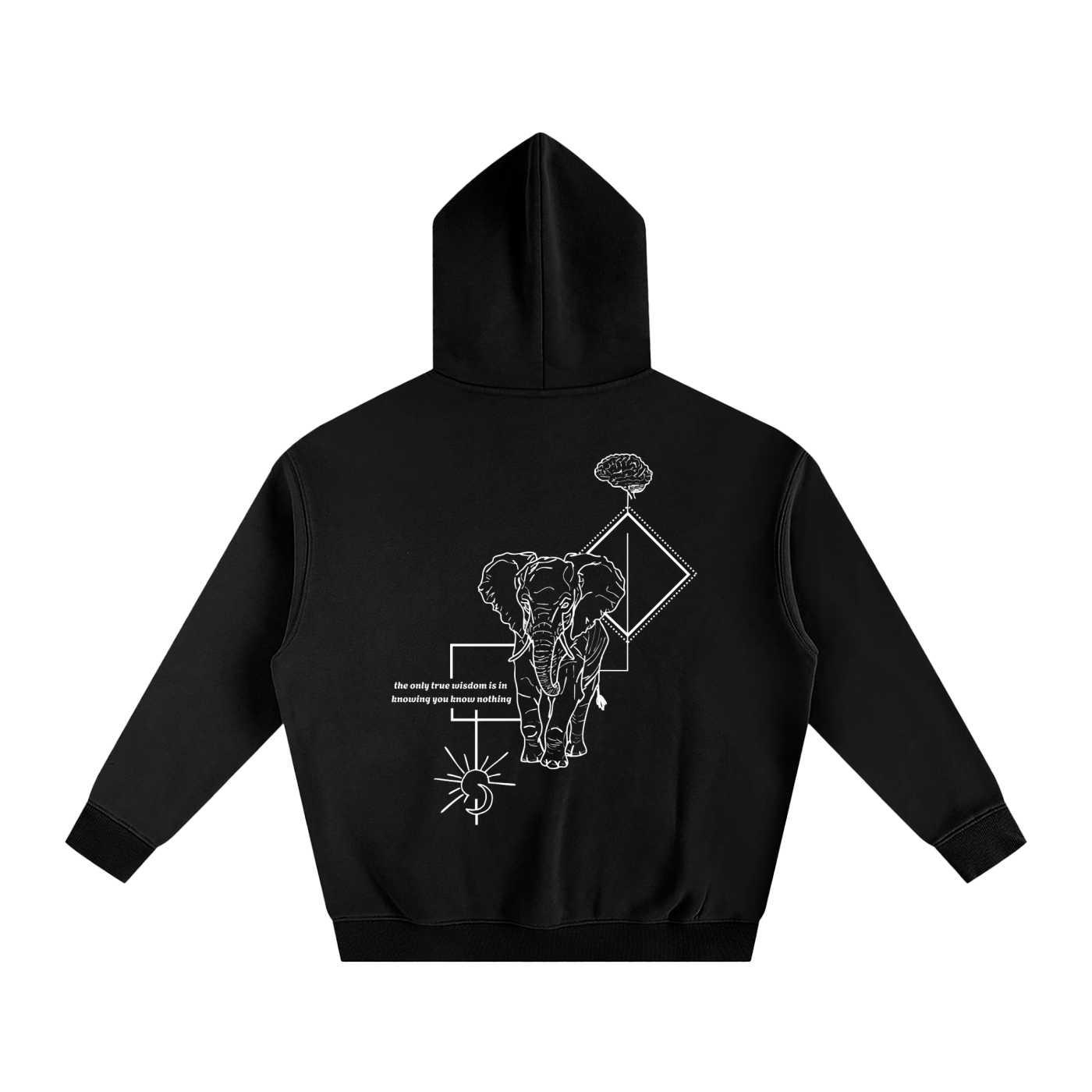 No. 04 - Oversize Fleeced Hoodie