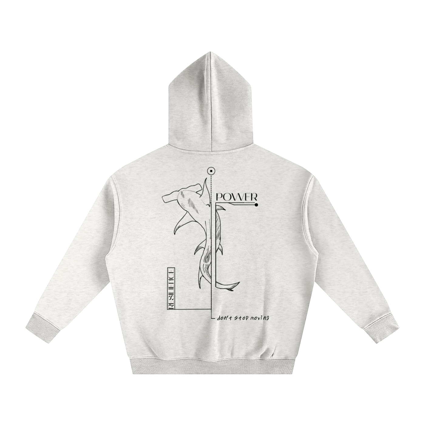 No. 08 - Oversize Fleeced Hoodie