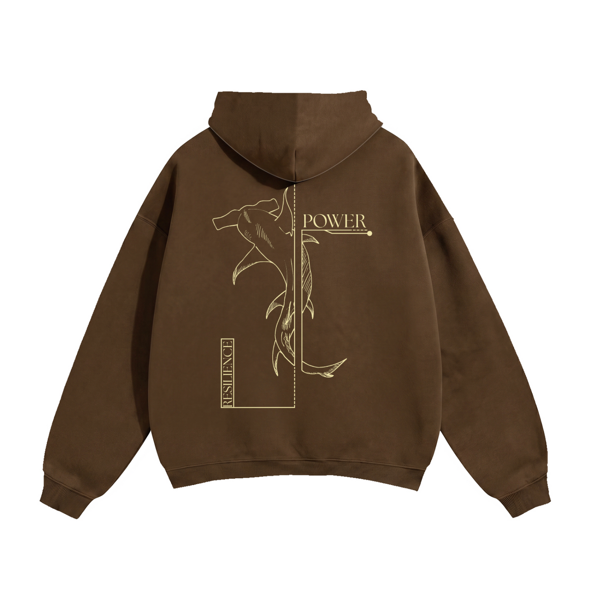 Wild life - Oversized Fleece Hoodies