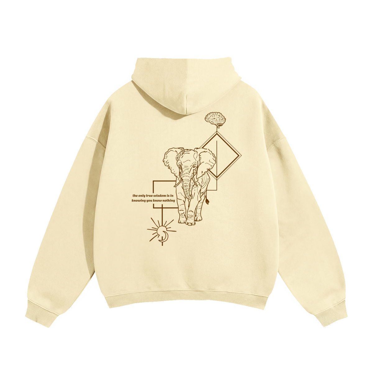 Wild life - Oversized Fleece Hoodies