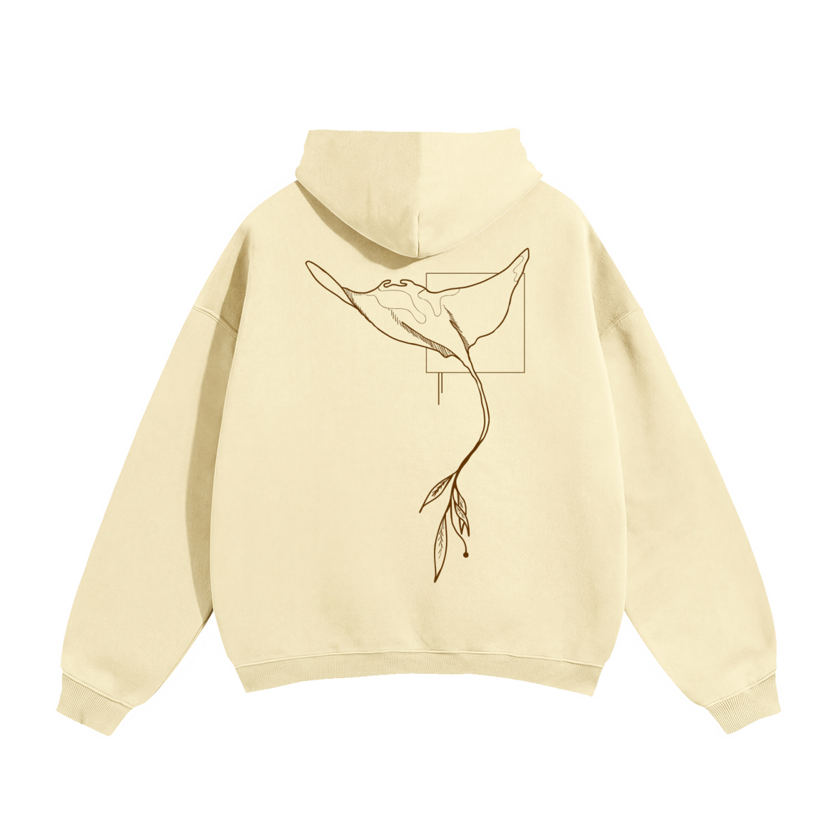 Wild life - Oversized Fleece Hoodies