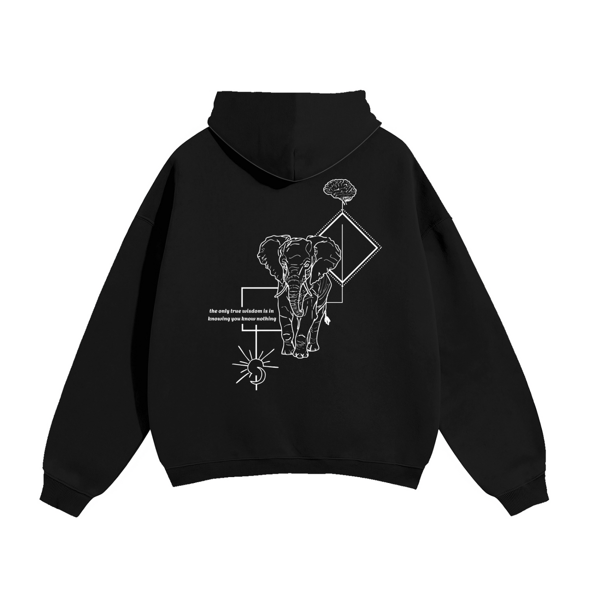 Wild life - Oversized Fleece Hoodies