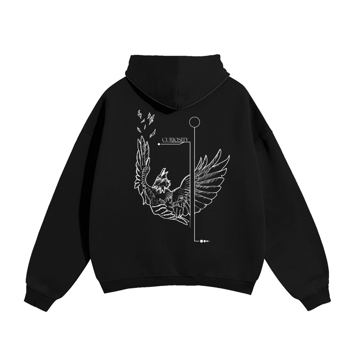 Wild life - Oversized Fleece Hoodies