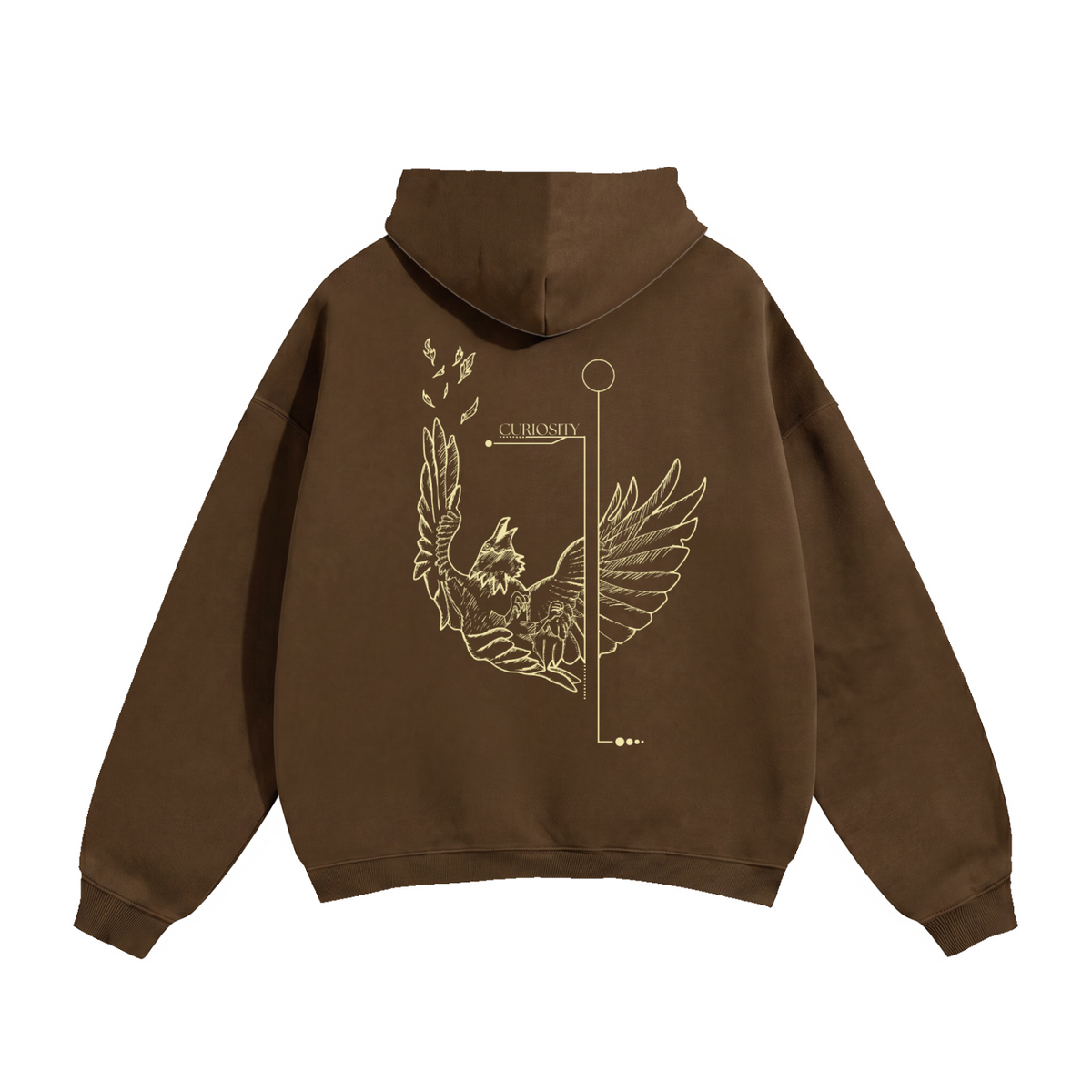 Wild life - Oversized Fleece Hoodies