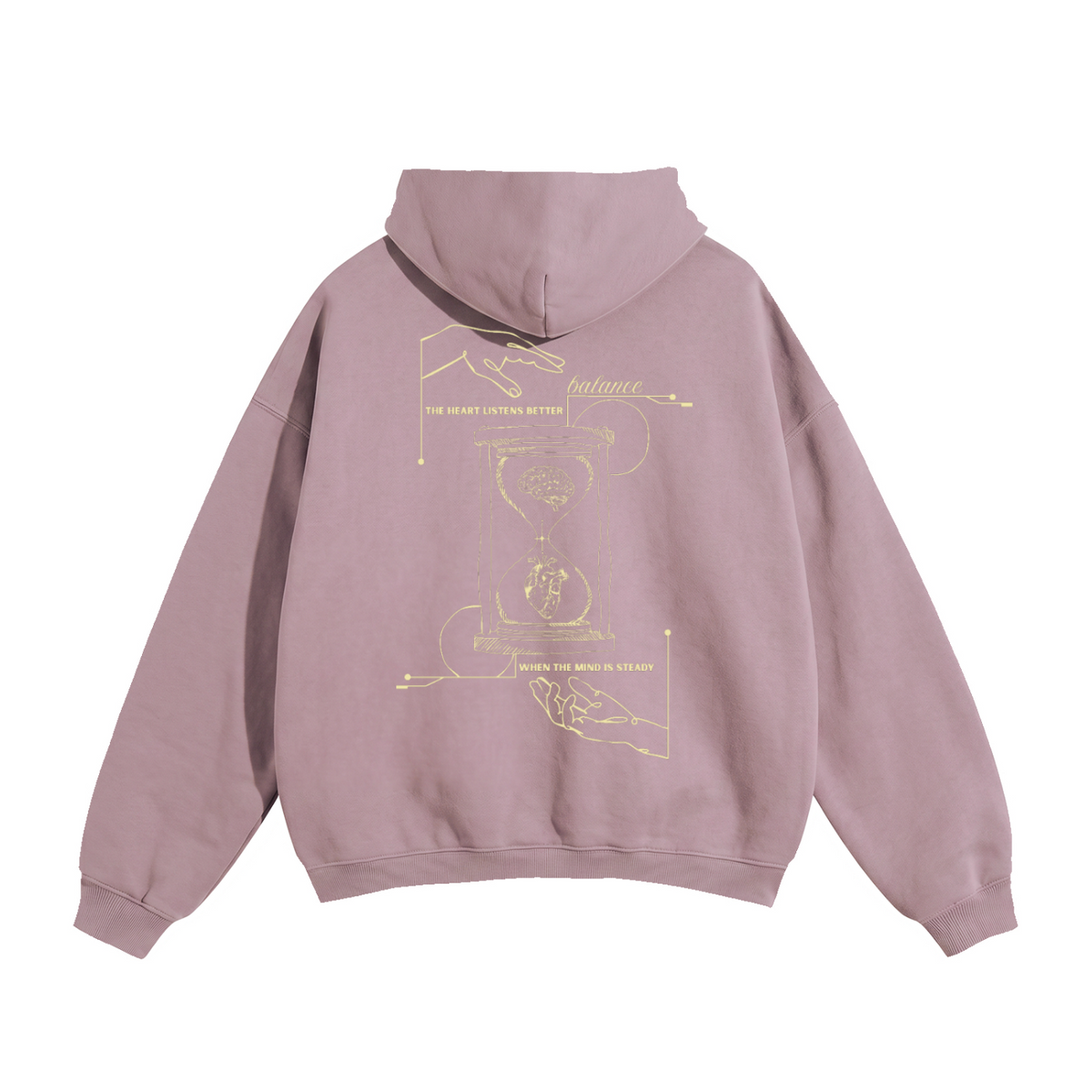 Mentality - Oversize Fleeced Hoodies