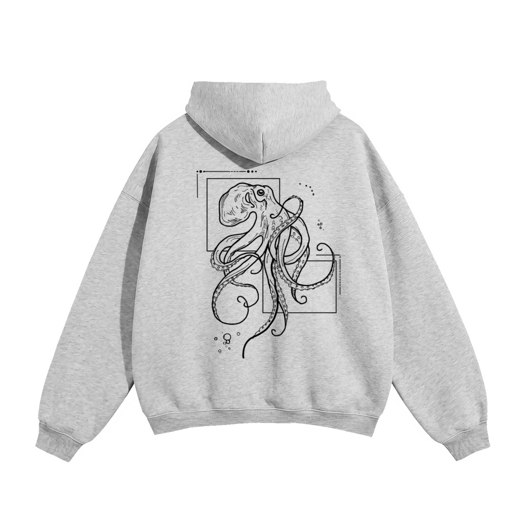Wild life - Oversized Fleece Hoodies