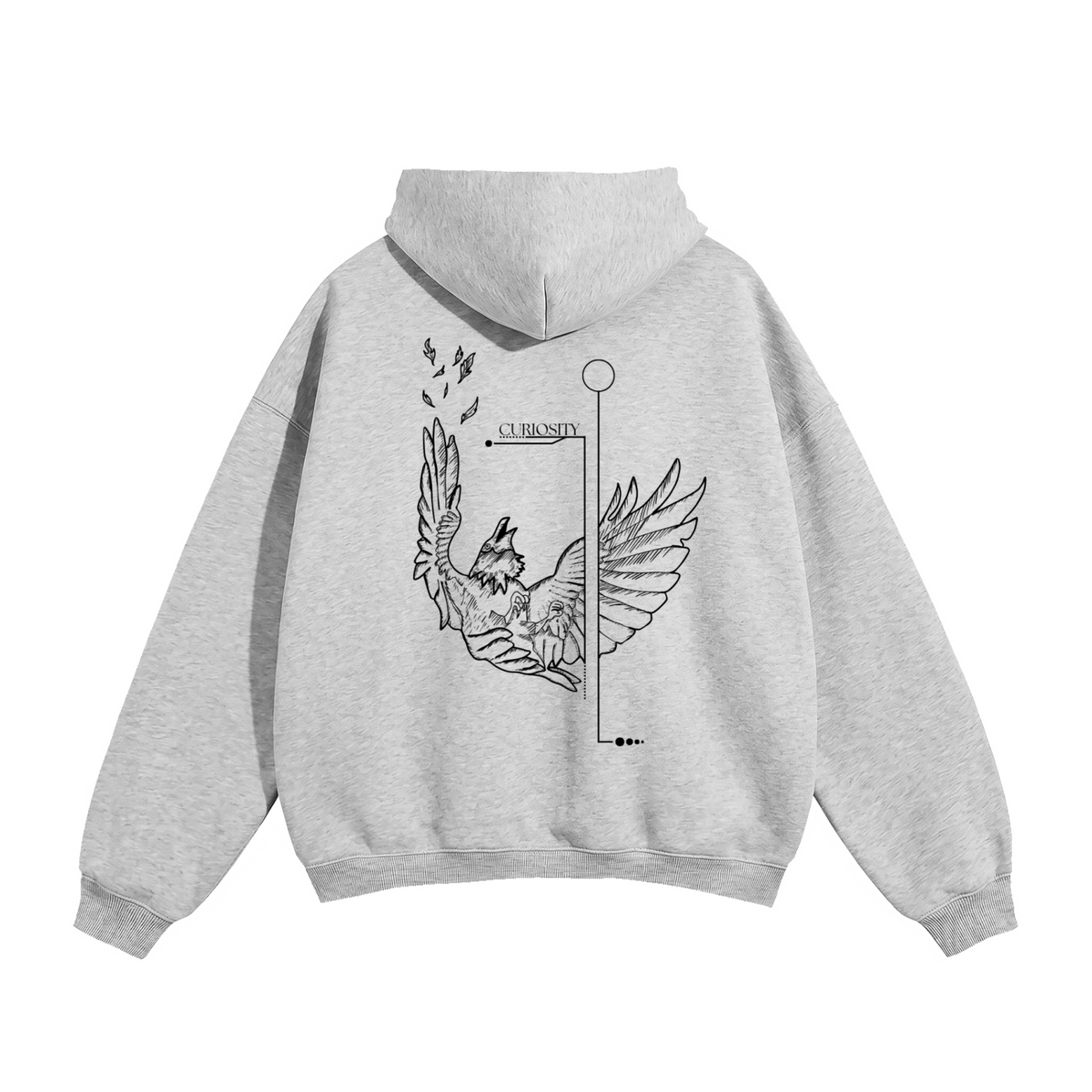 Wild life - Oversized Fleece Hoodies