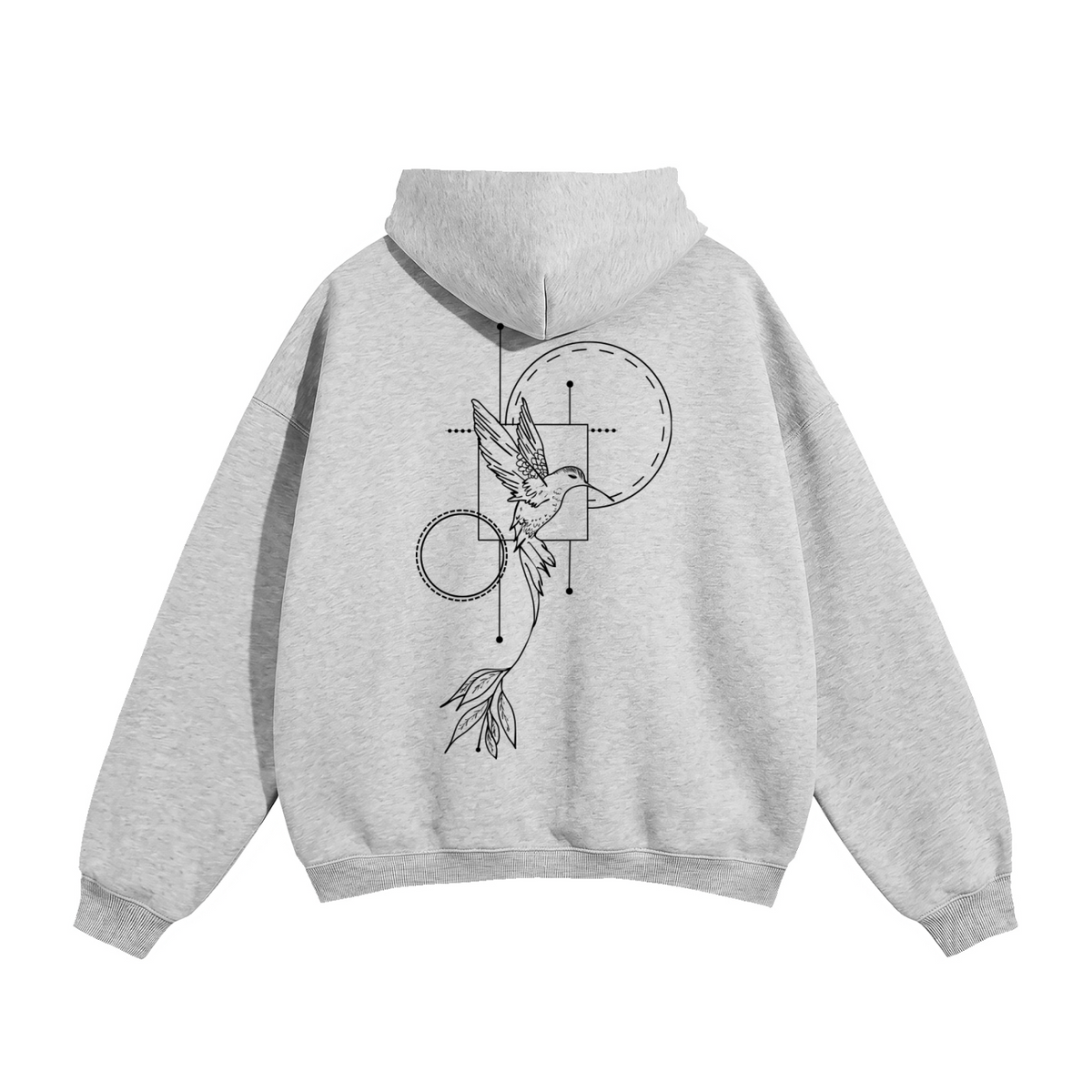 Wild life - Oversized Fleece Hoodies