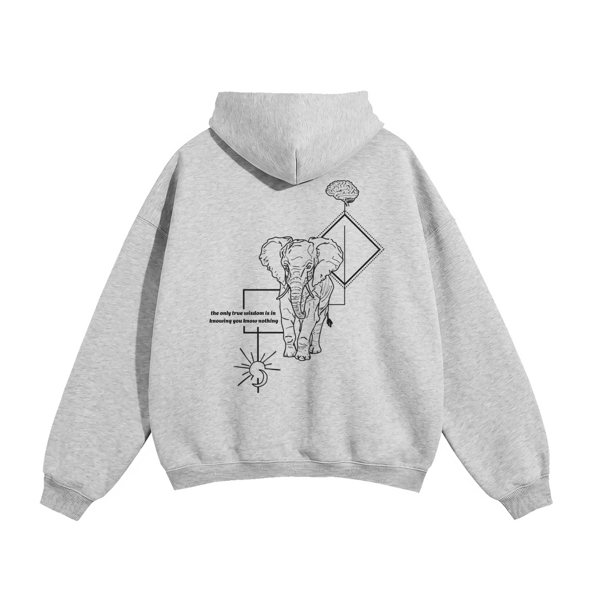Wild life - Oversized Fleece Hoodies