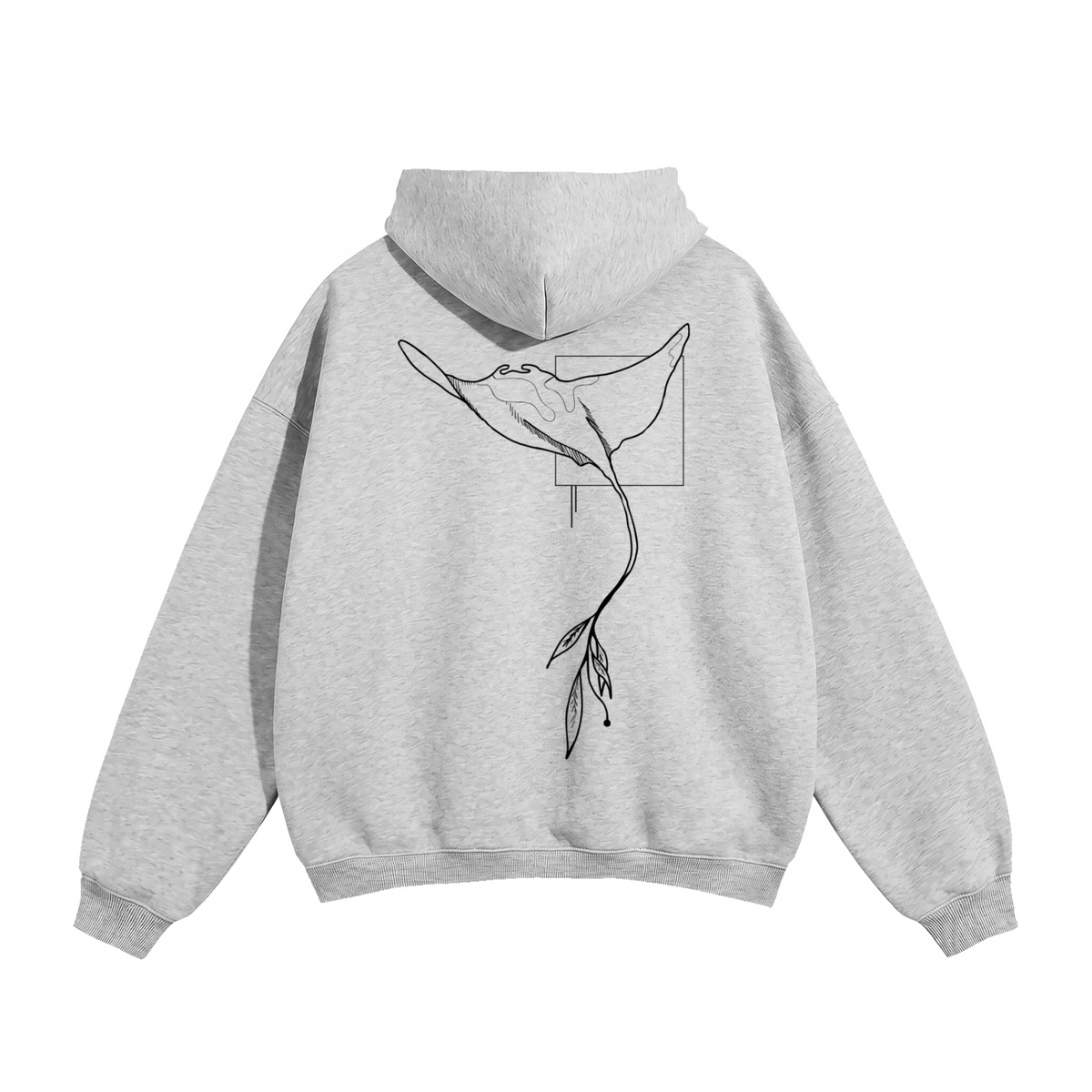 Wild life - Oversized Fleece Hoodies