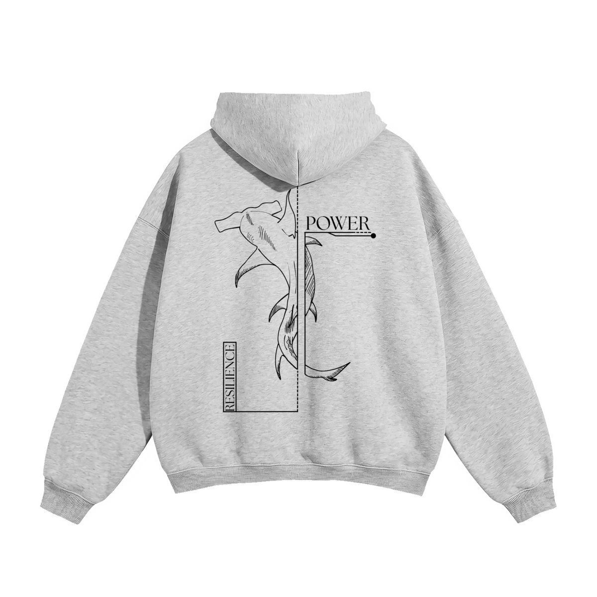 Wild life - Oversized Fleece Hoodies