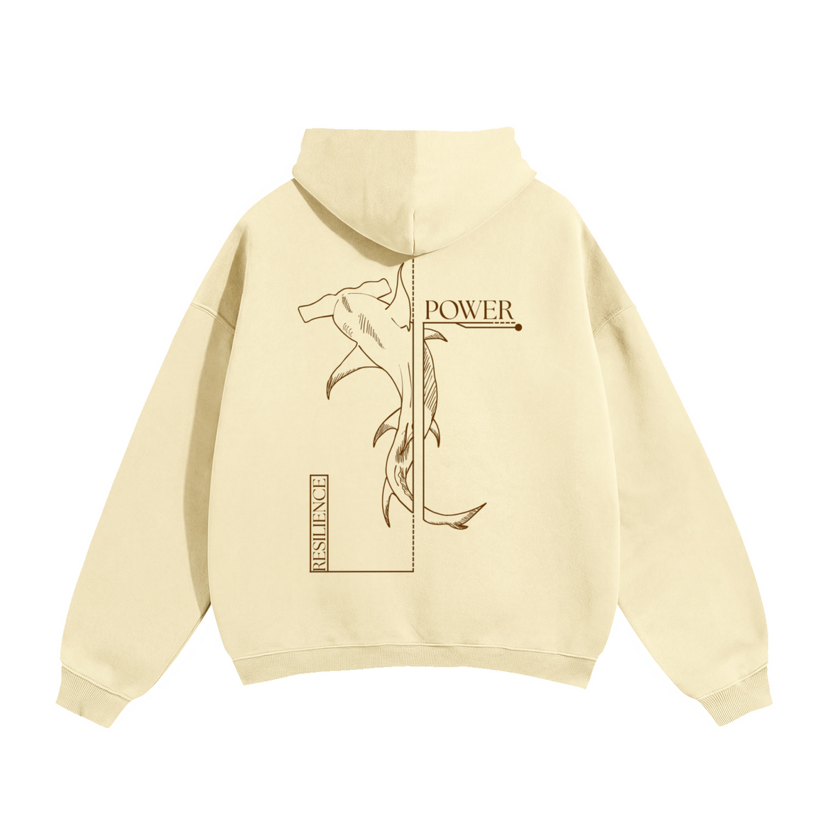 Wild life - Oversized Fleece Hoodies