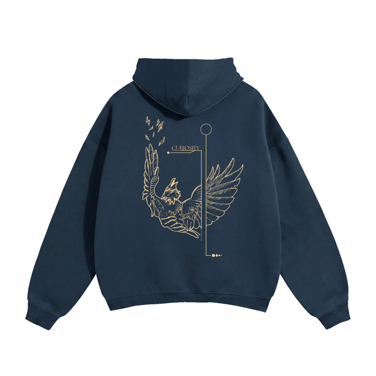 Wild life - Oversized Fleece Hoodies