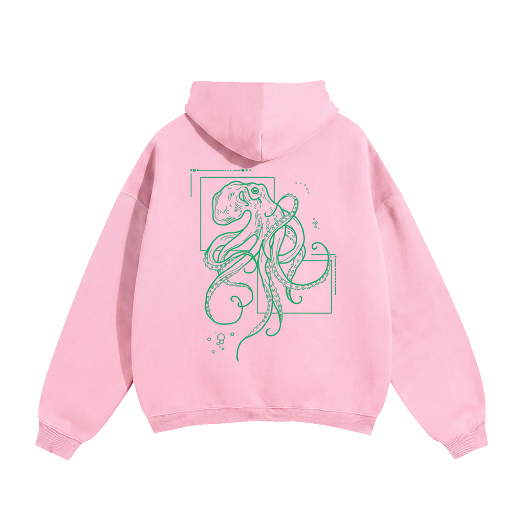 Wild life - Oversized Fleece Hoodies