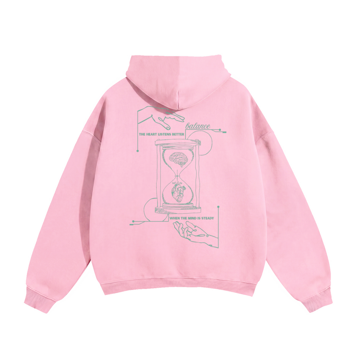 Mentality - Oversize Fleeced Hoodies