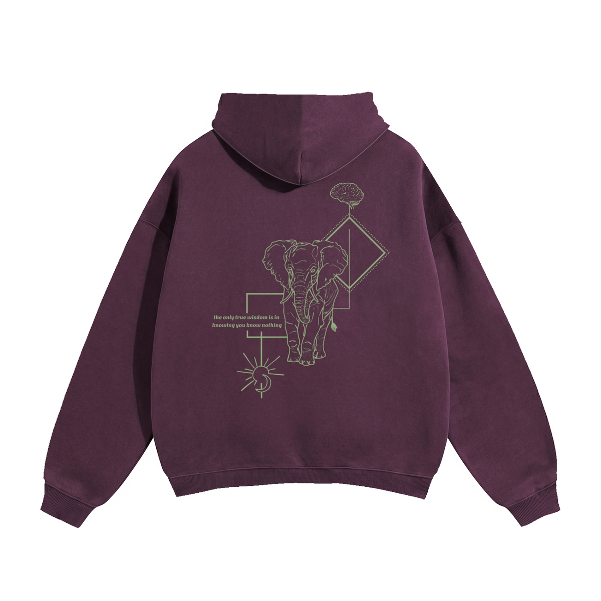 Wild life - Oversized Fleece Hoodies