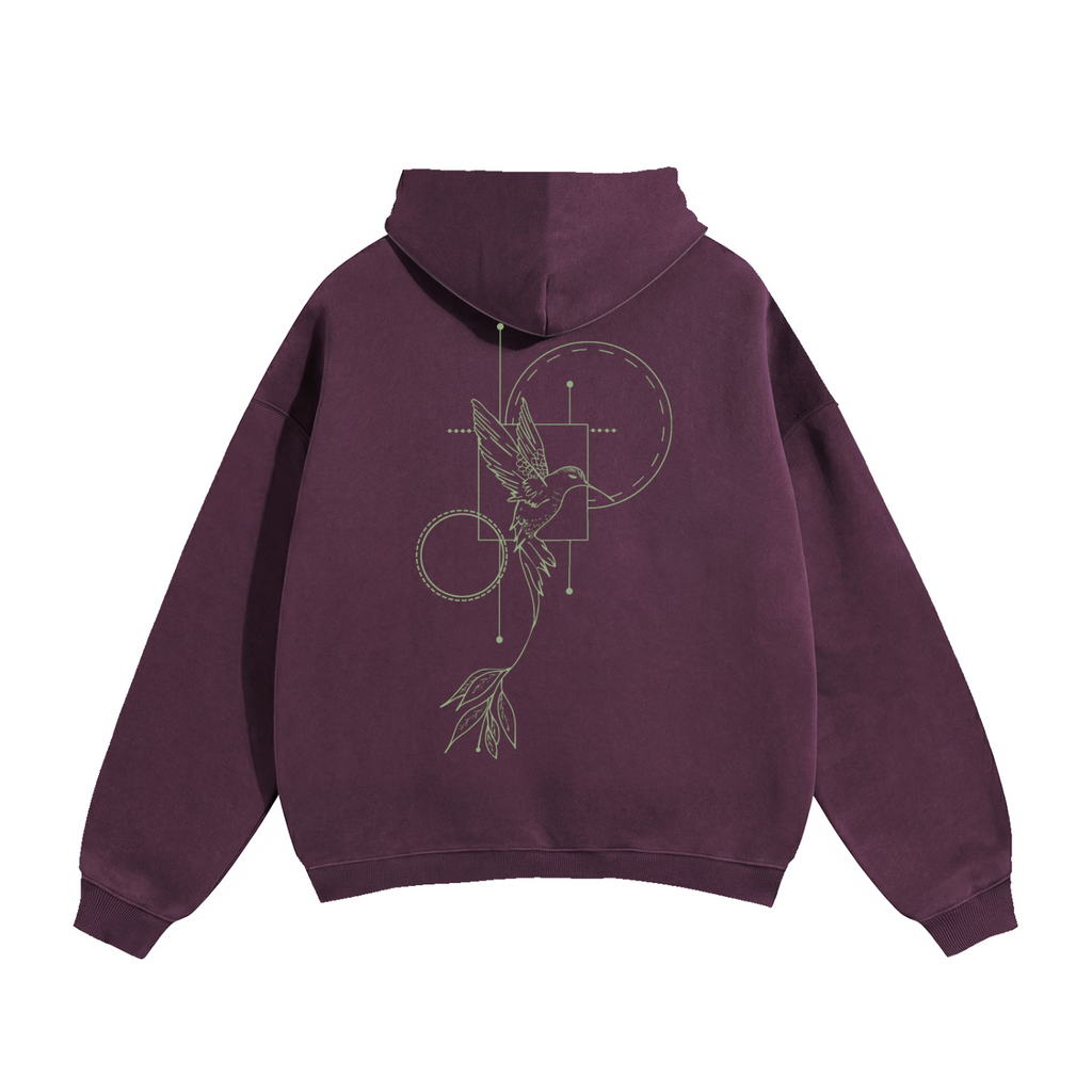 Wild life - Oversized Fleece Hoodies