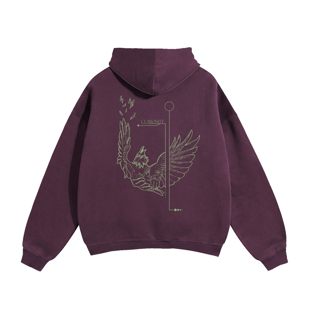 Wild life - Oversized Fleece Hoodies