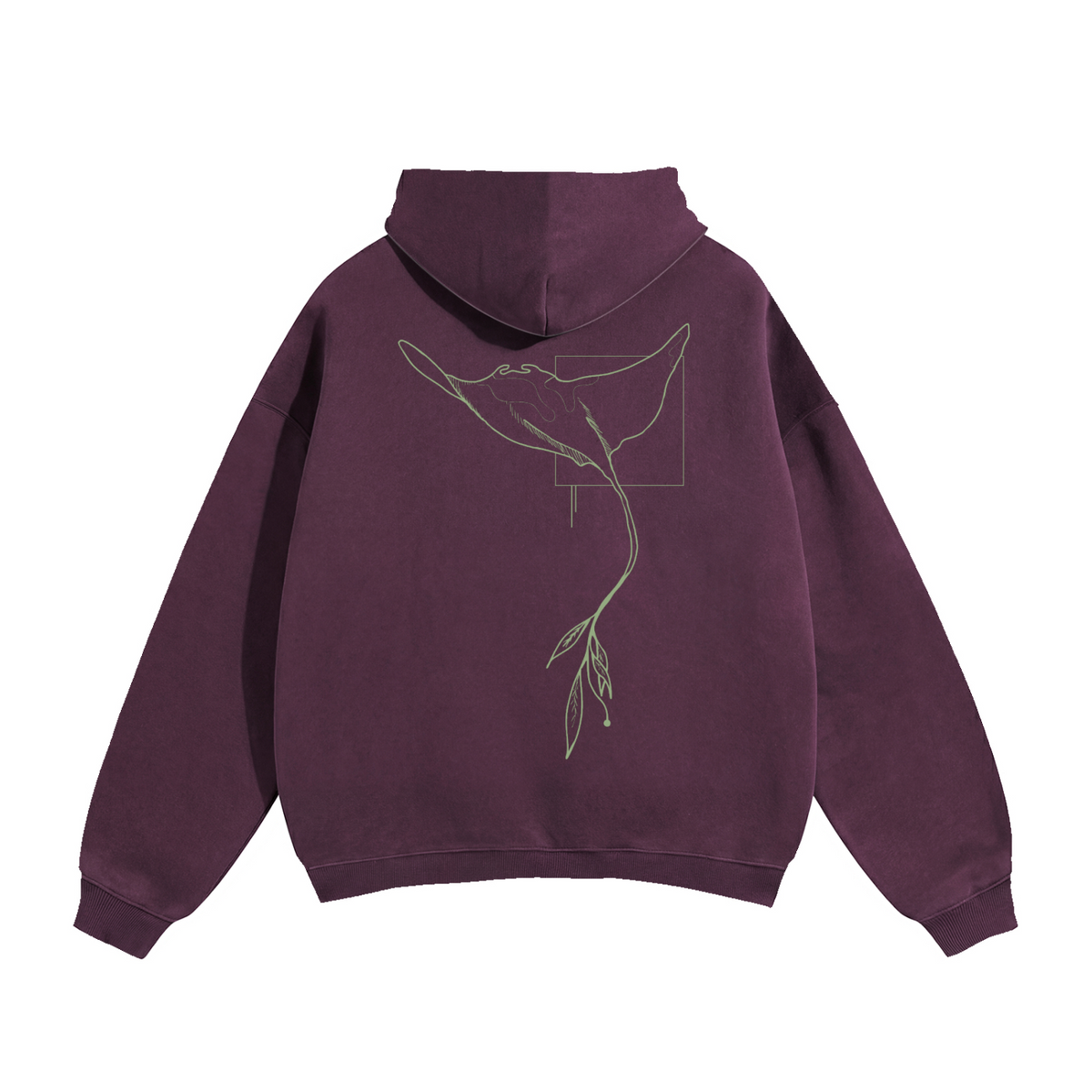 Wild life - Oversized Fleece Hoodies
