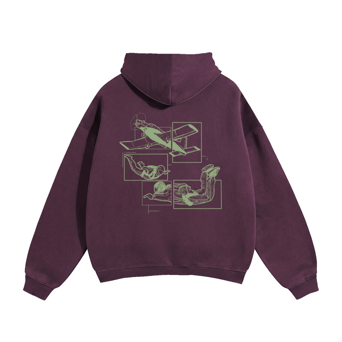Adrenaline - Oversized Fleece Hoodies
