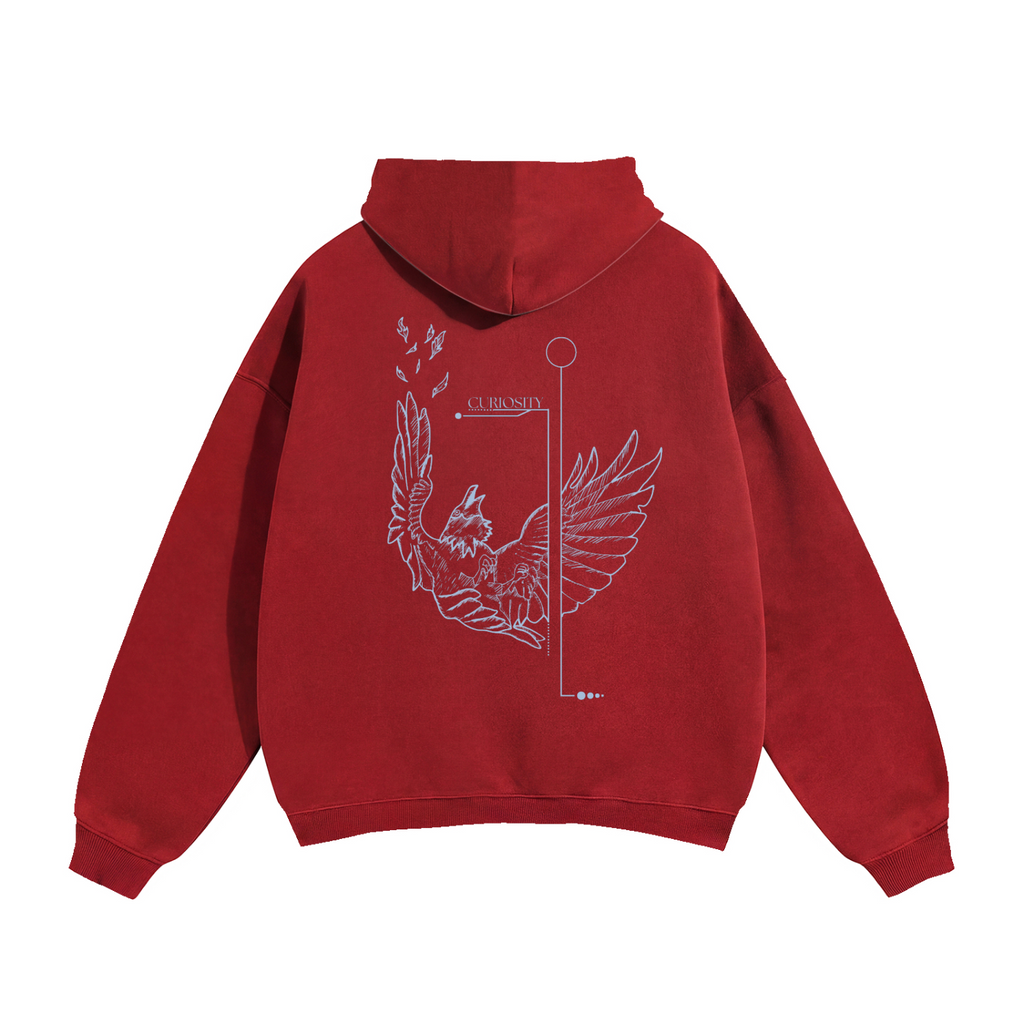Wild life - Oversized Fleece Hoodies