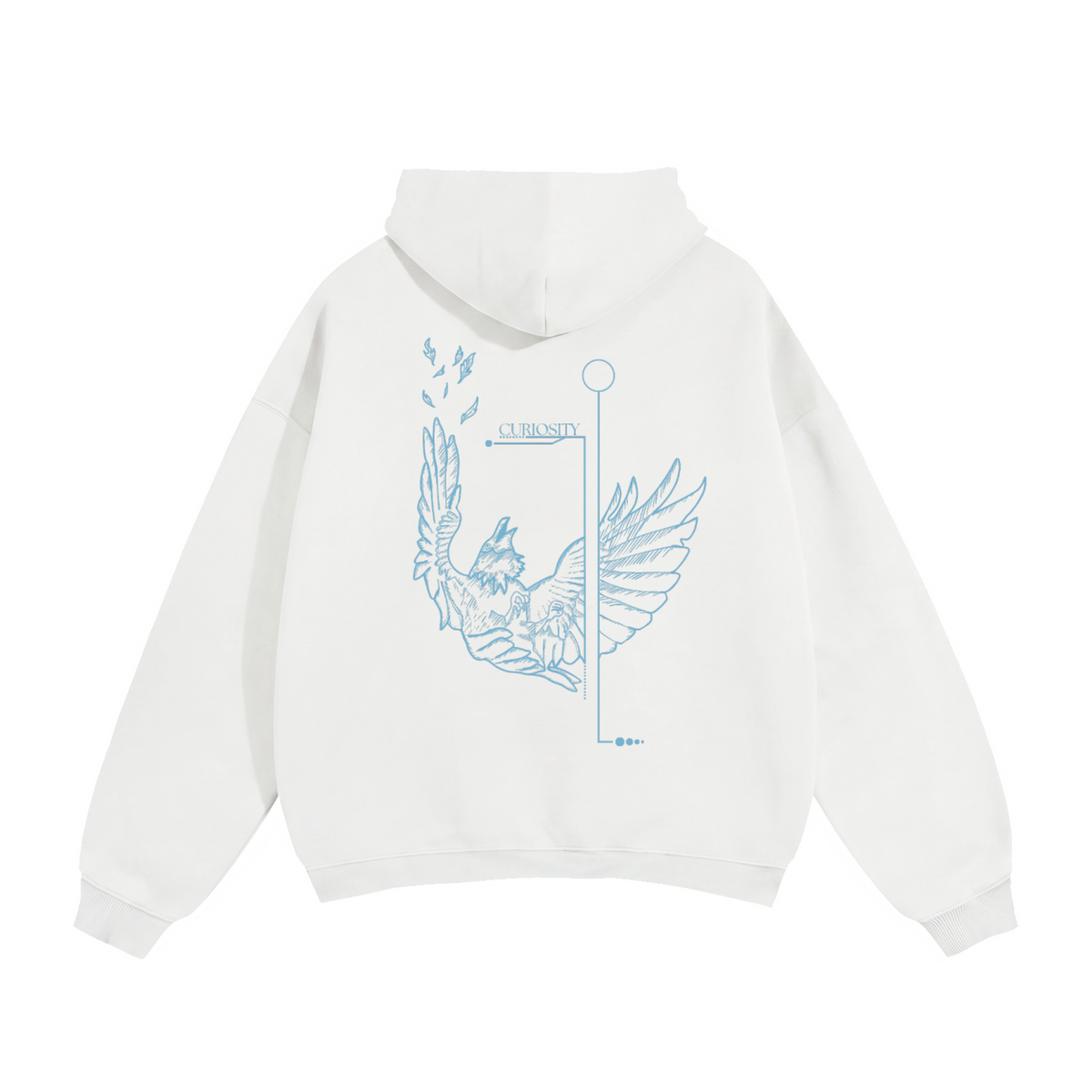 Wild life - Oversized Fleece Hoodies