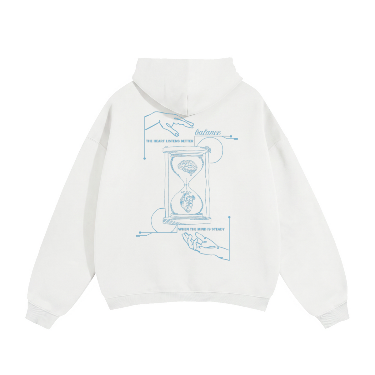 Mentality - Oversize Fleeced Hoodies
