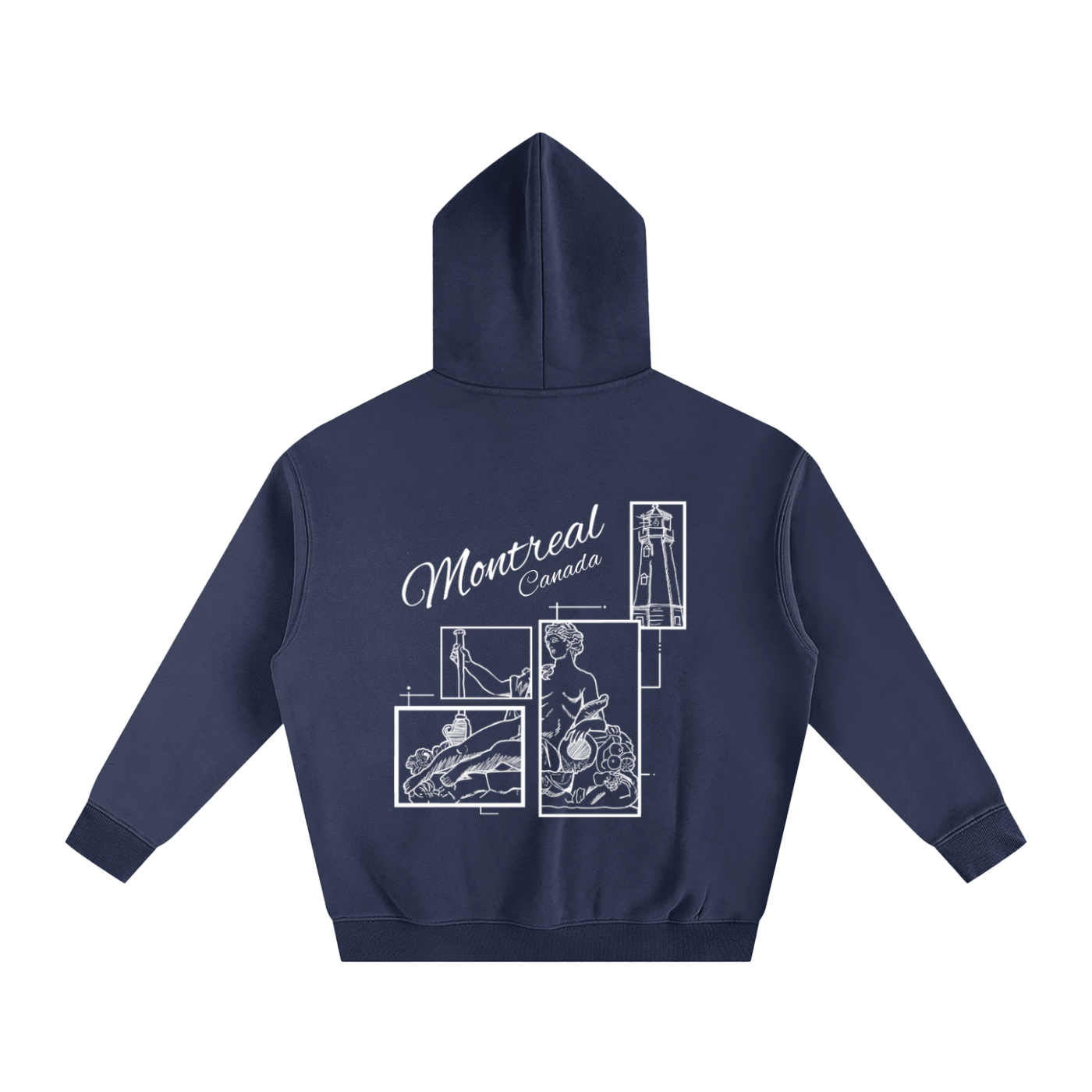 No. 21 - Oversize Fleeced Hoodie
