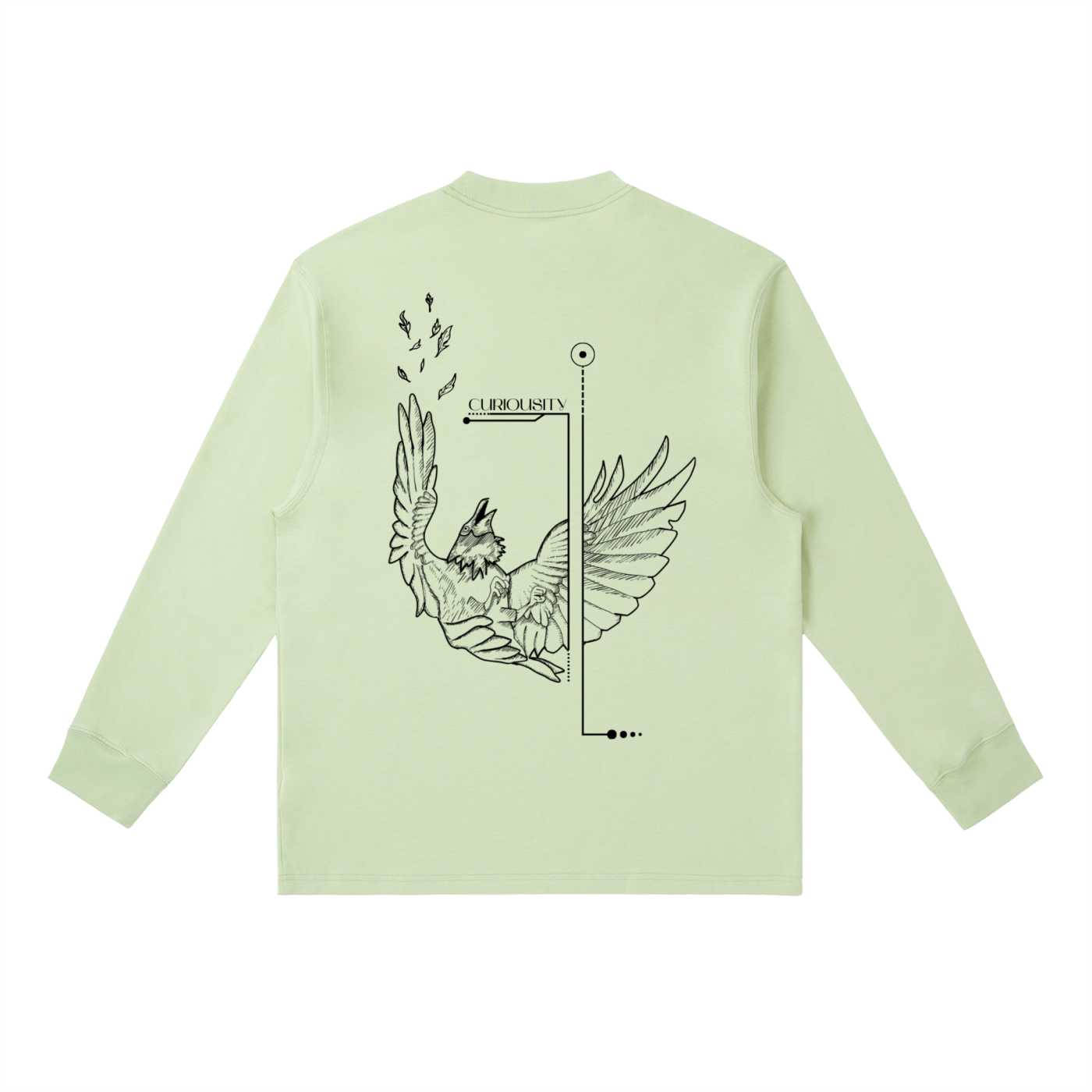 No. 09 - Crewneck Long-Sleeve T-Shirt