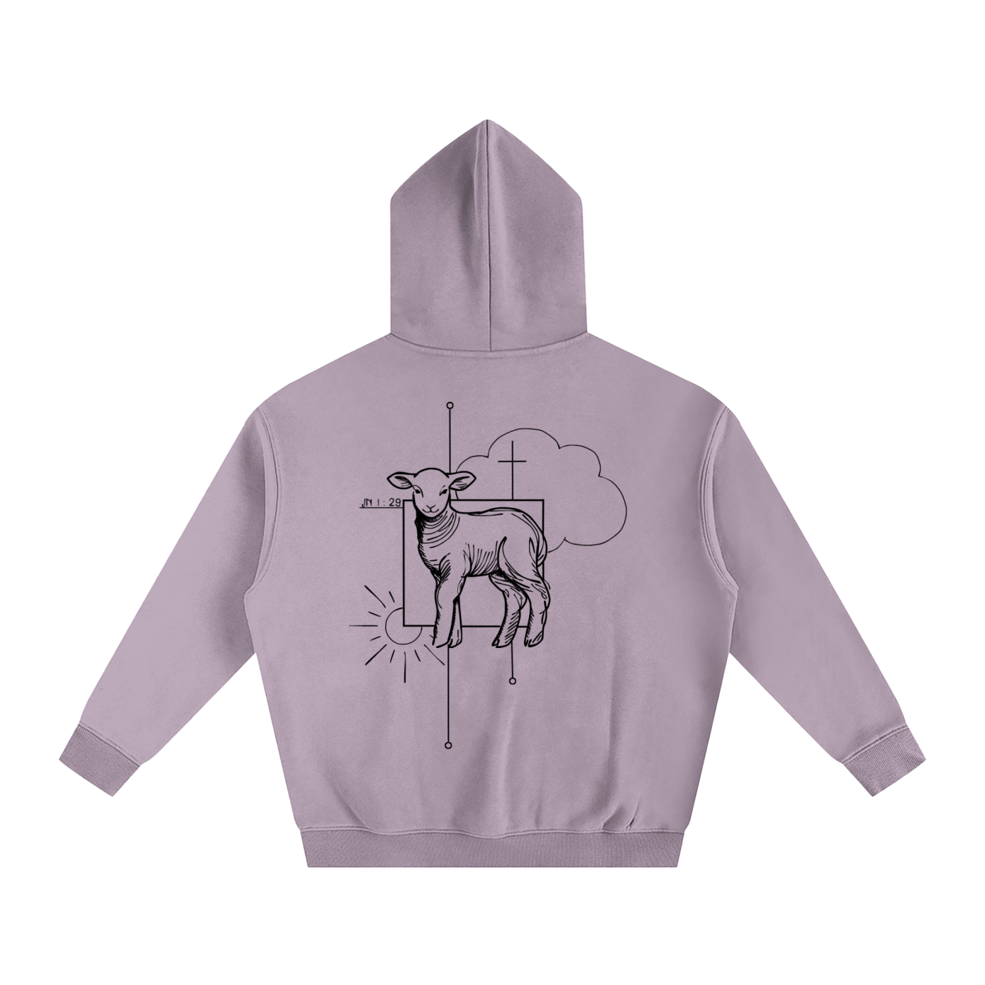 No. 12 - Oversize Fleeced Hoodie