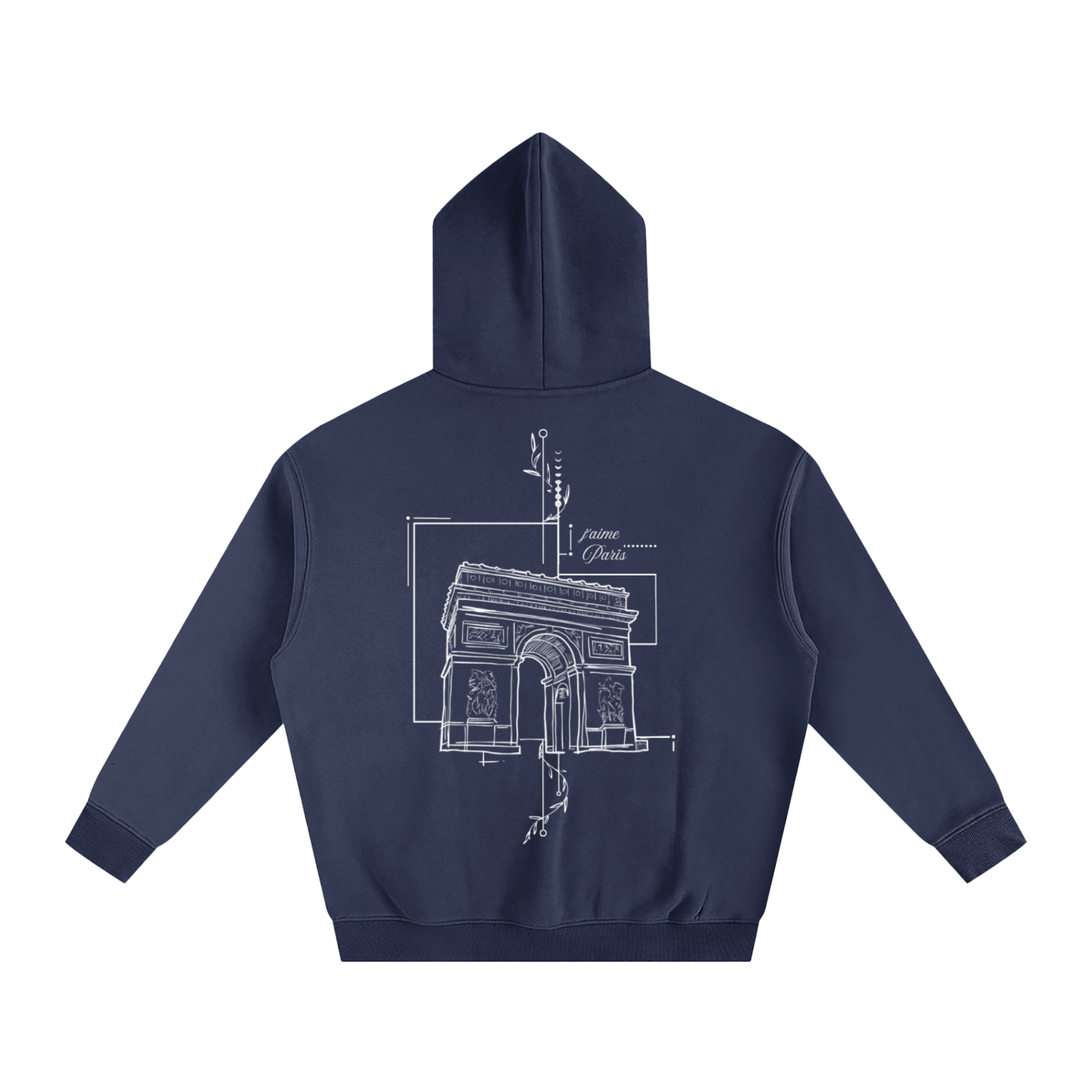 No. 11 - Oversize Fleeced Hoodie