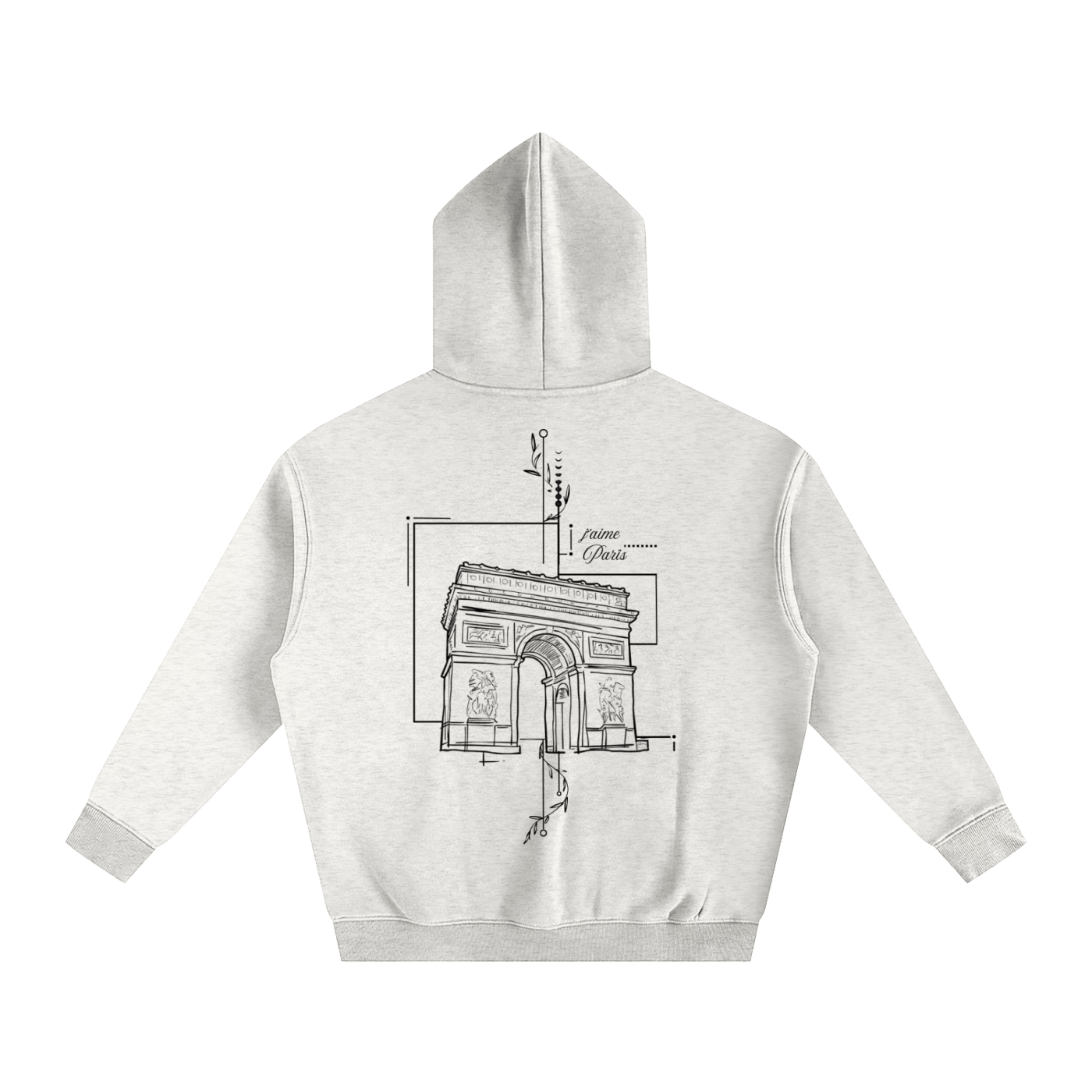 No. 11 - Oversize Fleeced Hoodie