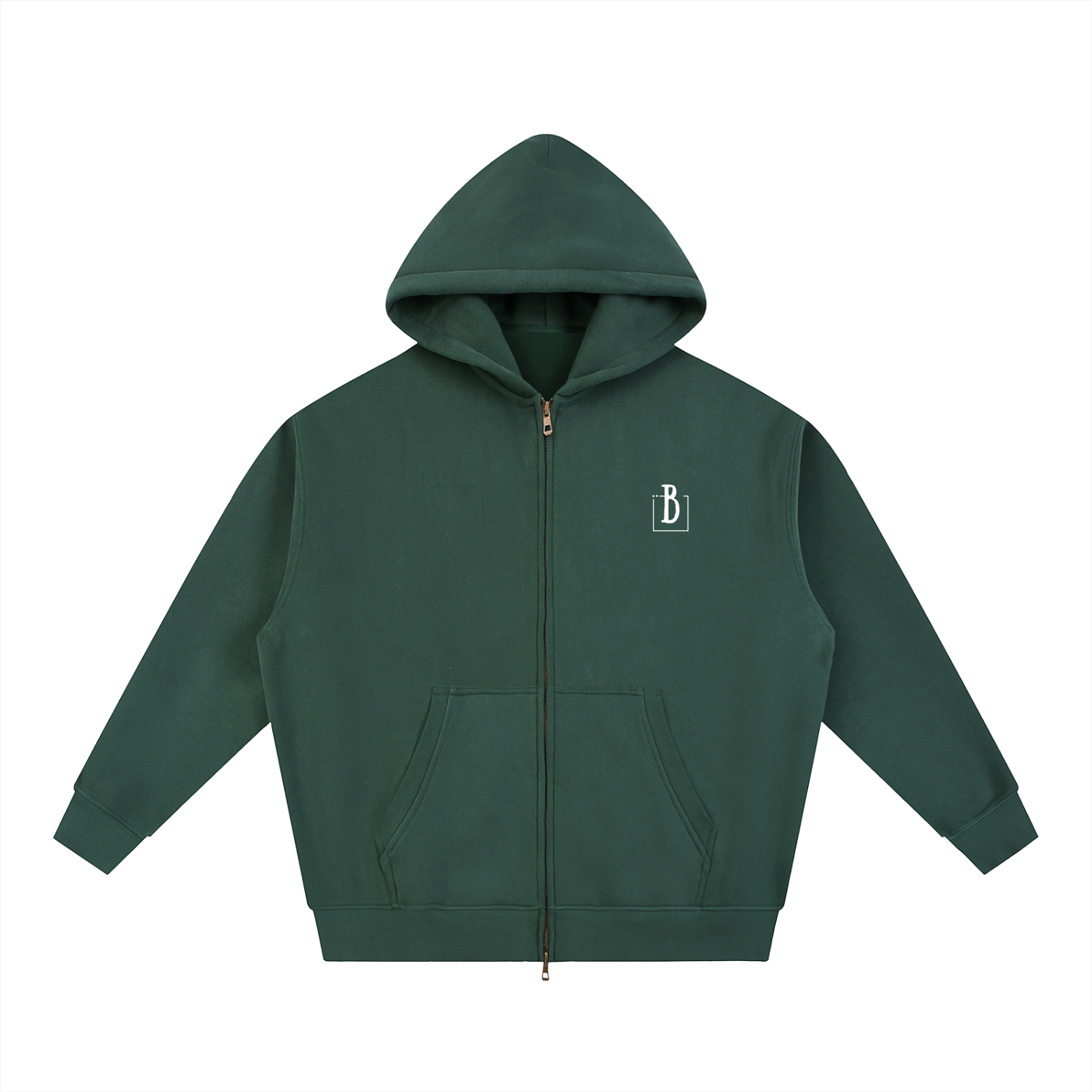 No. 23 - Oversized Zip-Up Hoodie
