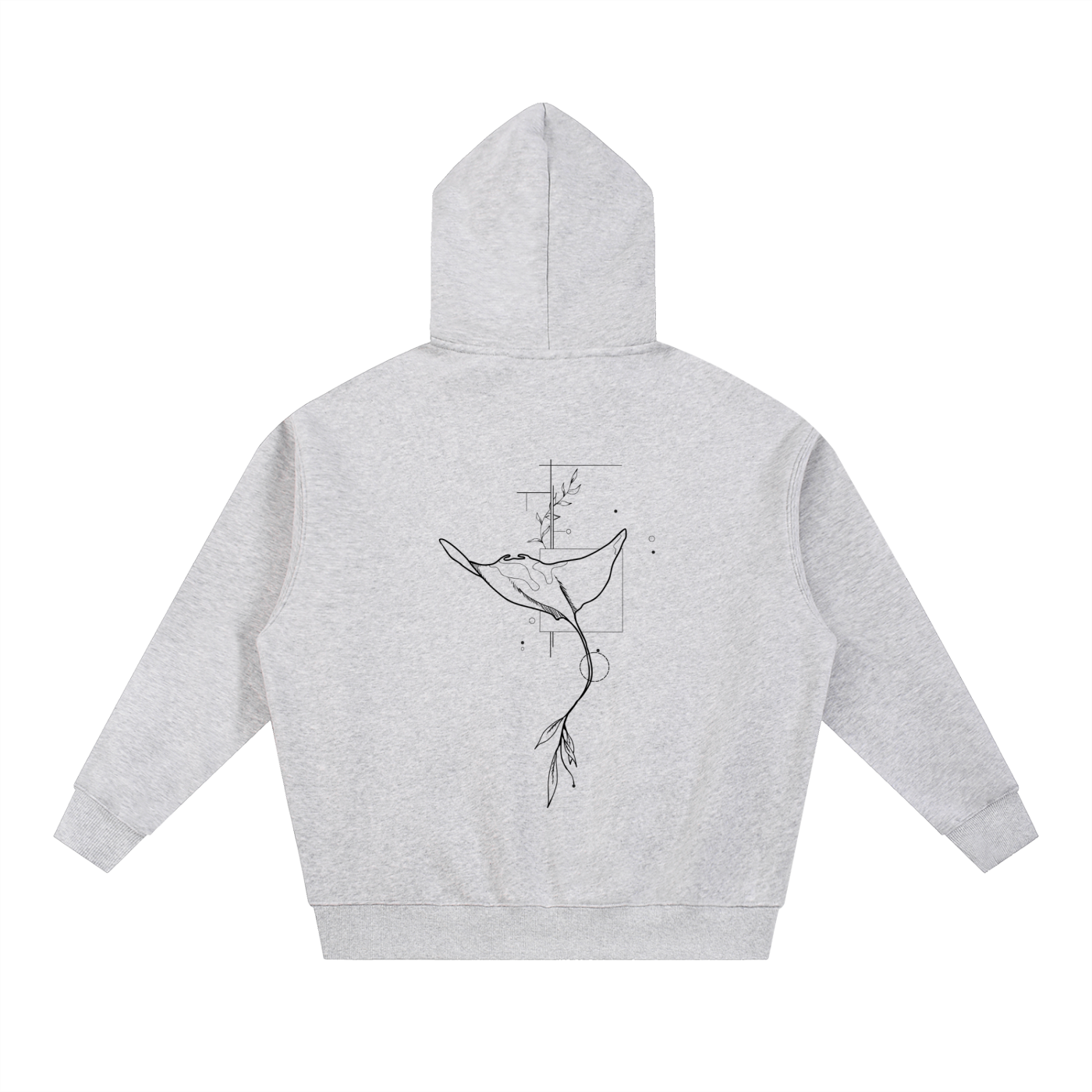 No. 02 - Oversized Zip-Up Hoodie