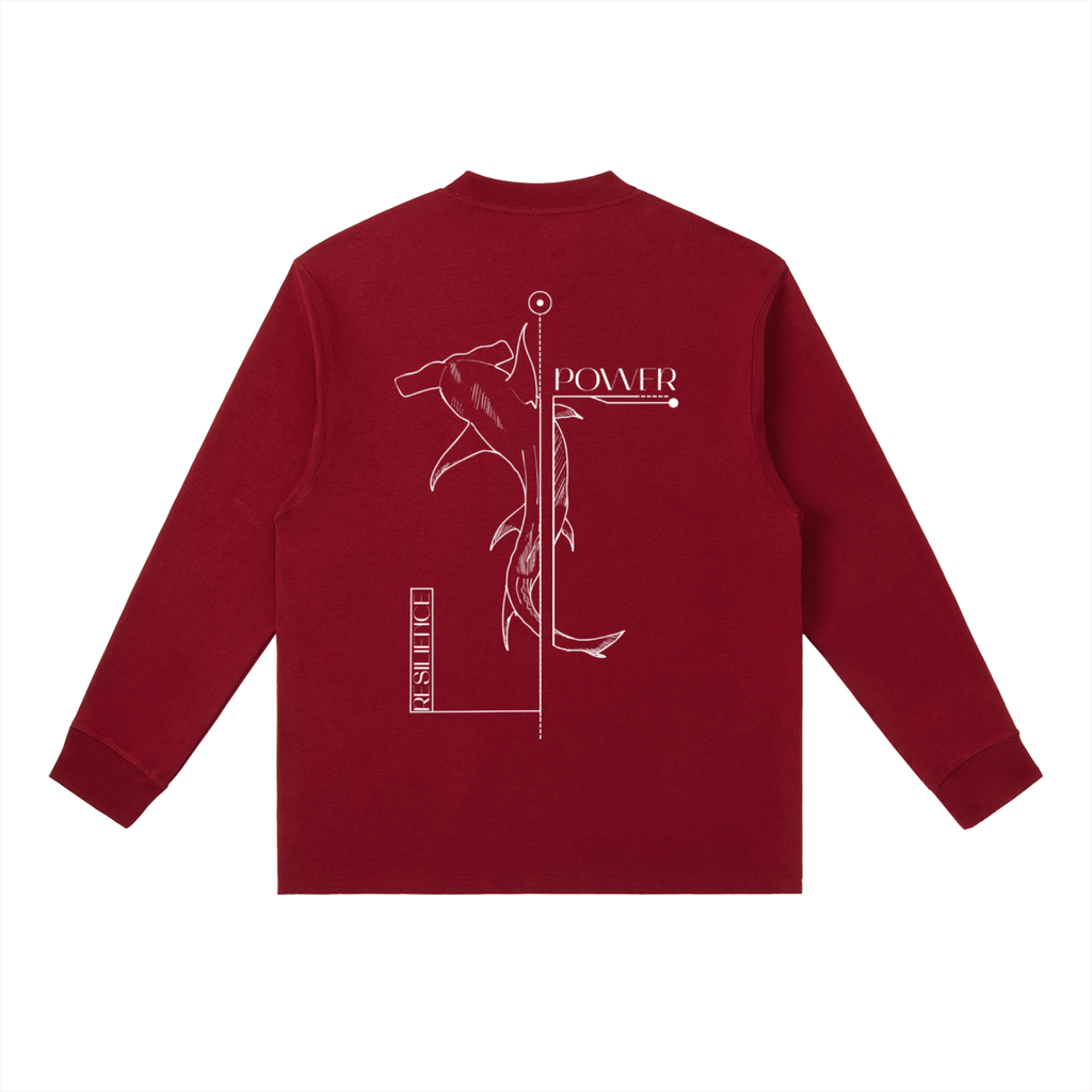 No. 08 - Crewneck Long-Sleeve T-Shirt